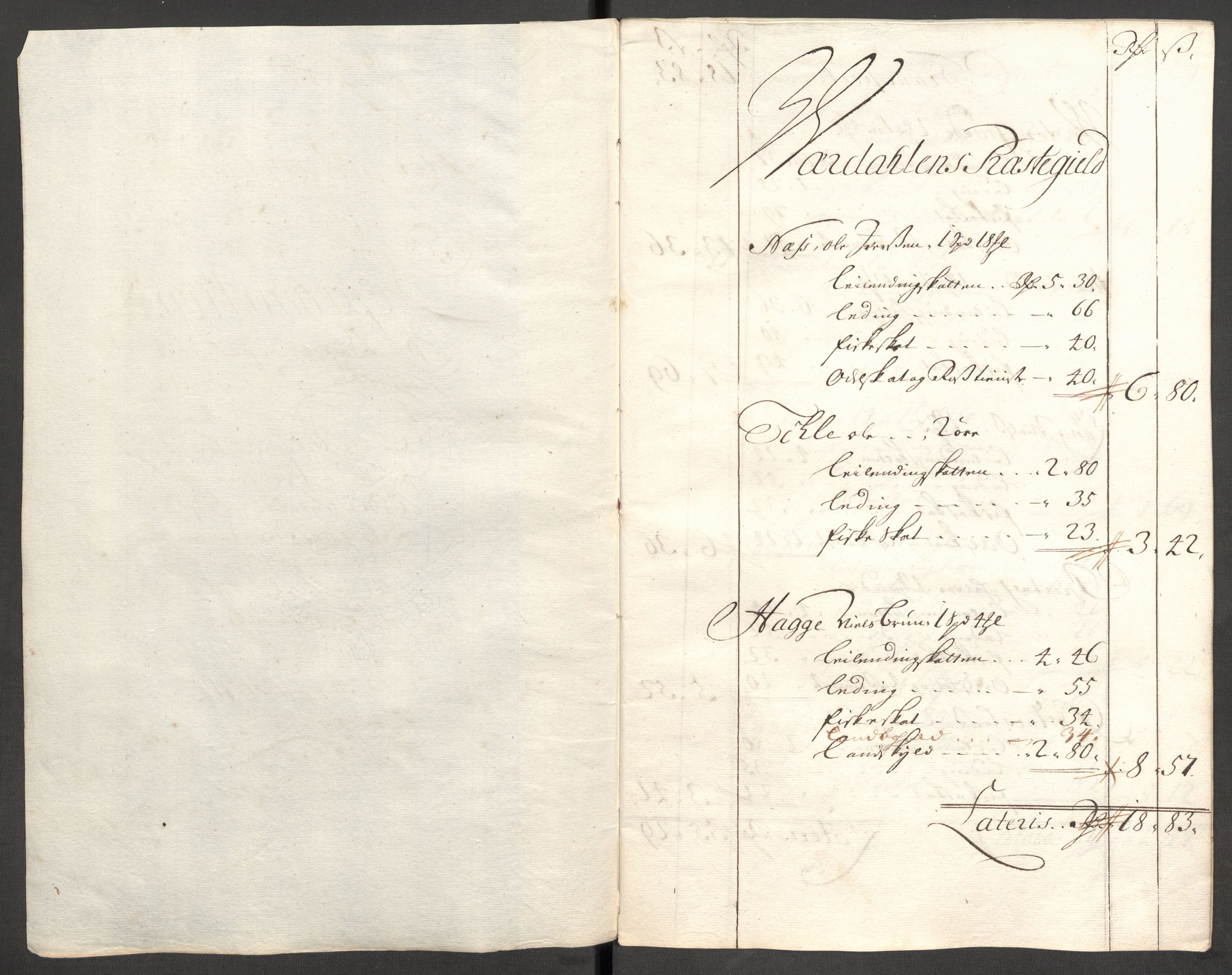 Rentekammeret inntil 1814, Reviderte regnskaper, Fogderegnskap, AV/RA-EA-4092/R62/L4193: Fogderegnskap Stjørdal og Verdal, 1701-1702, s. 417