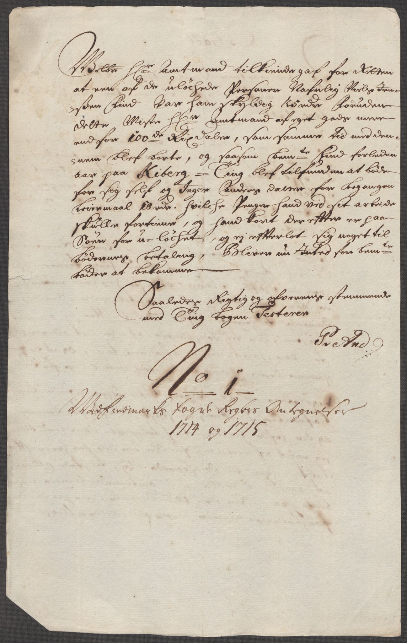 Rentekammeret inntil 1814, Reviderte regnskaper, Fogderegnskap, AV/RA-EA-4092/R69/L4856: Fogderegnskap Finnmark/Vardøhus, 1713-1715, s. 676