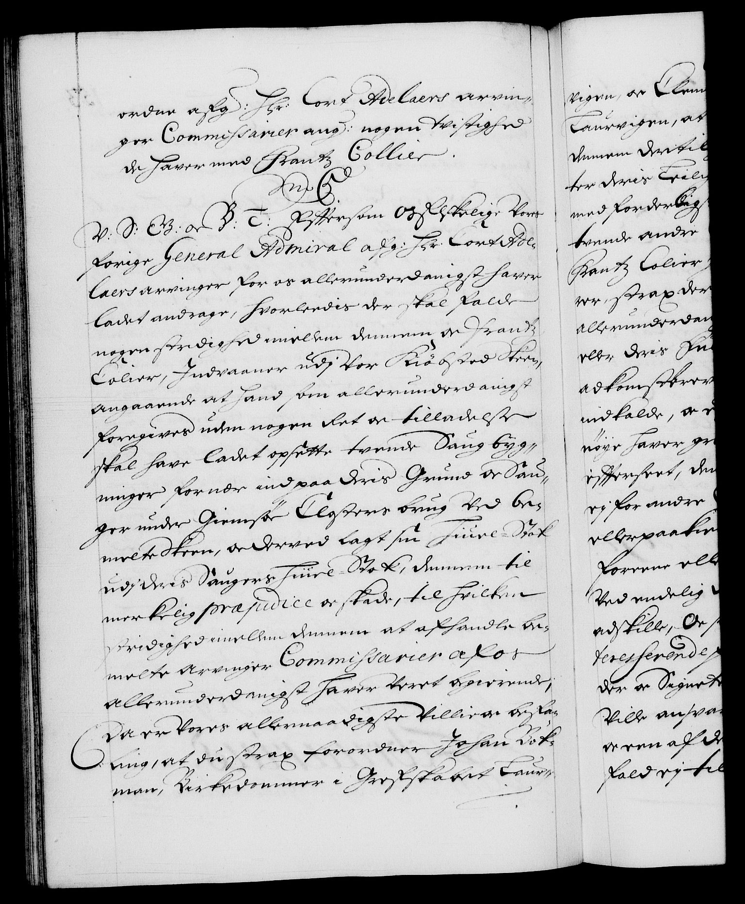 Danske Kanselli 1572-1799, AV/RA-EA-3023/F/Fc/Fca/Fcab/L0015: Norske tegnelser (mikrofilm), 1692-1699, s. 153b