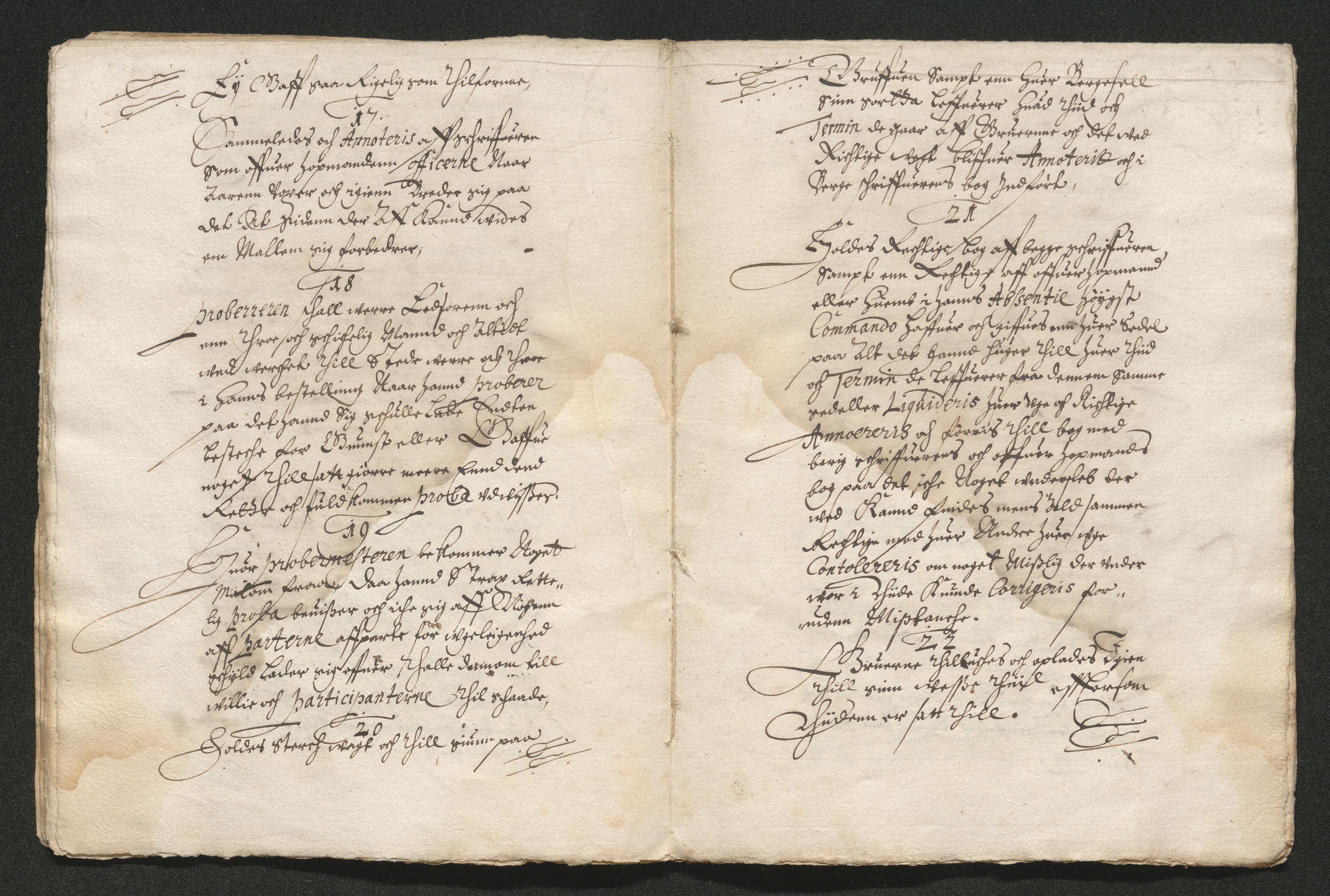 Kongsberg Sølvverk 1623-1816, AV/SAKO-EA-3135/001/A/Ab/L0001: Bestallinger og instruksjoner , 1624-1814, s. 8