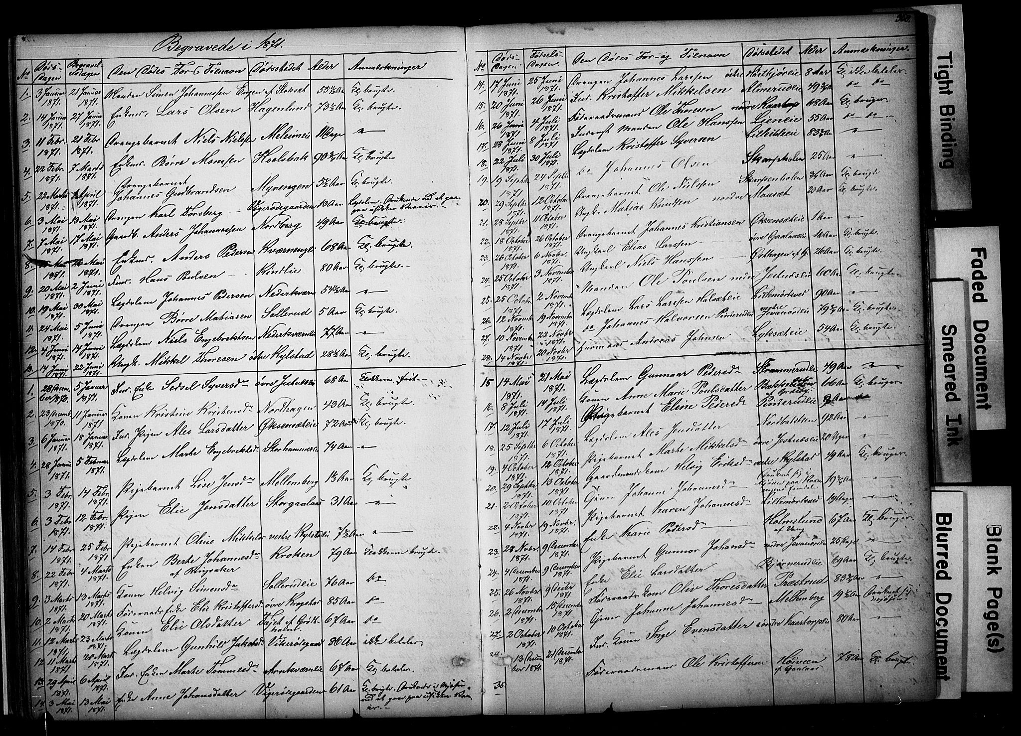 Vang prestekontor, Hedmark, AV/SAH-PREST-008/H/Ha/Hab/L0018: Klokkerbok nr. 18, 1871-1903, s. 350