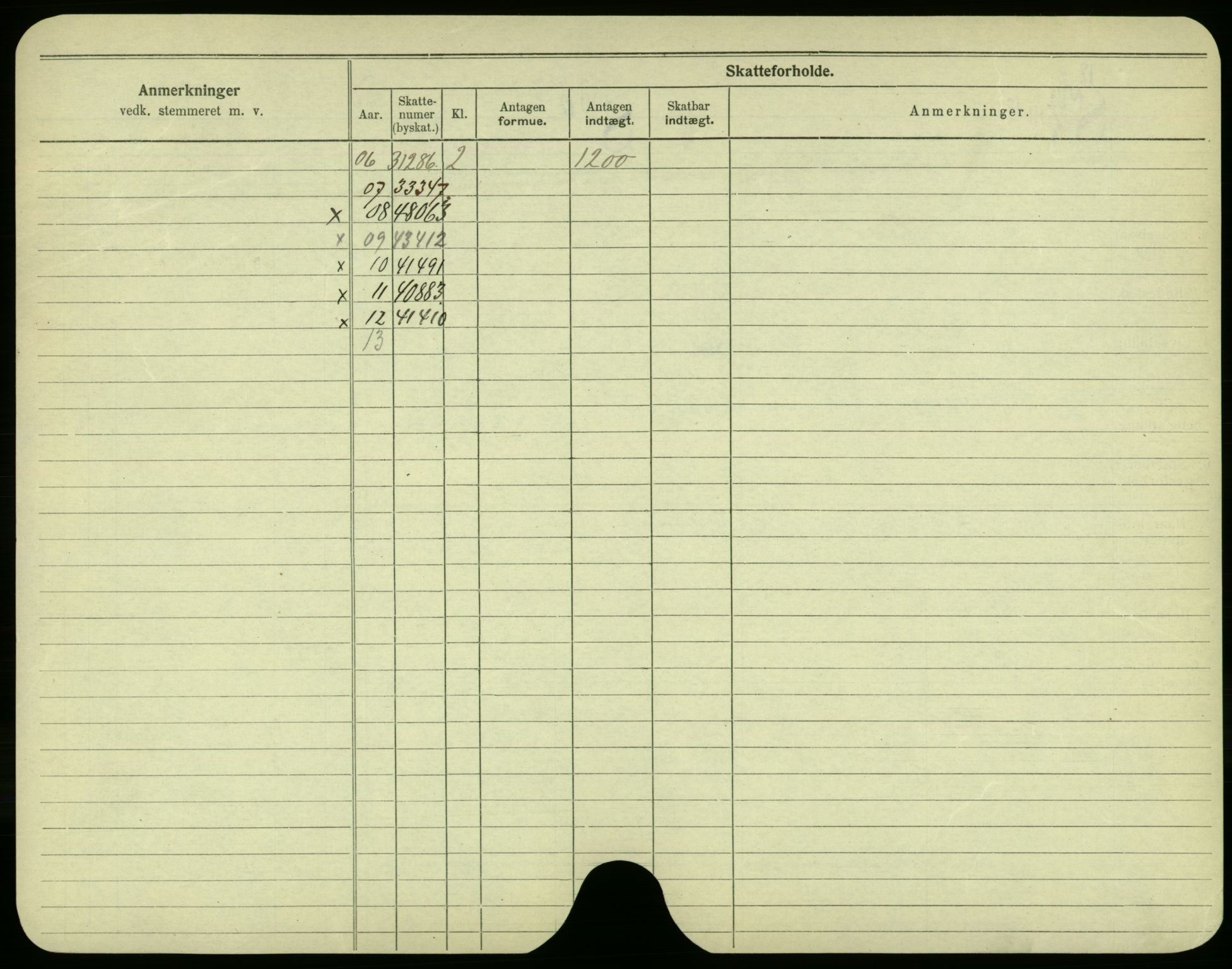 Oslo folkeregister, Registerkort, AV/SAO-A-11715/F/Fa/Fac/L0002: Menn, 1906-1914, s. 1175b