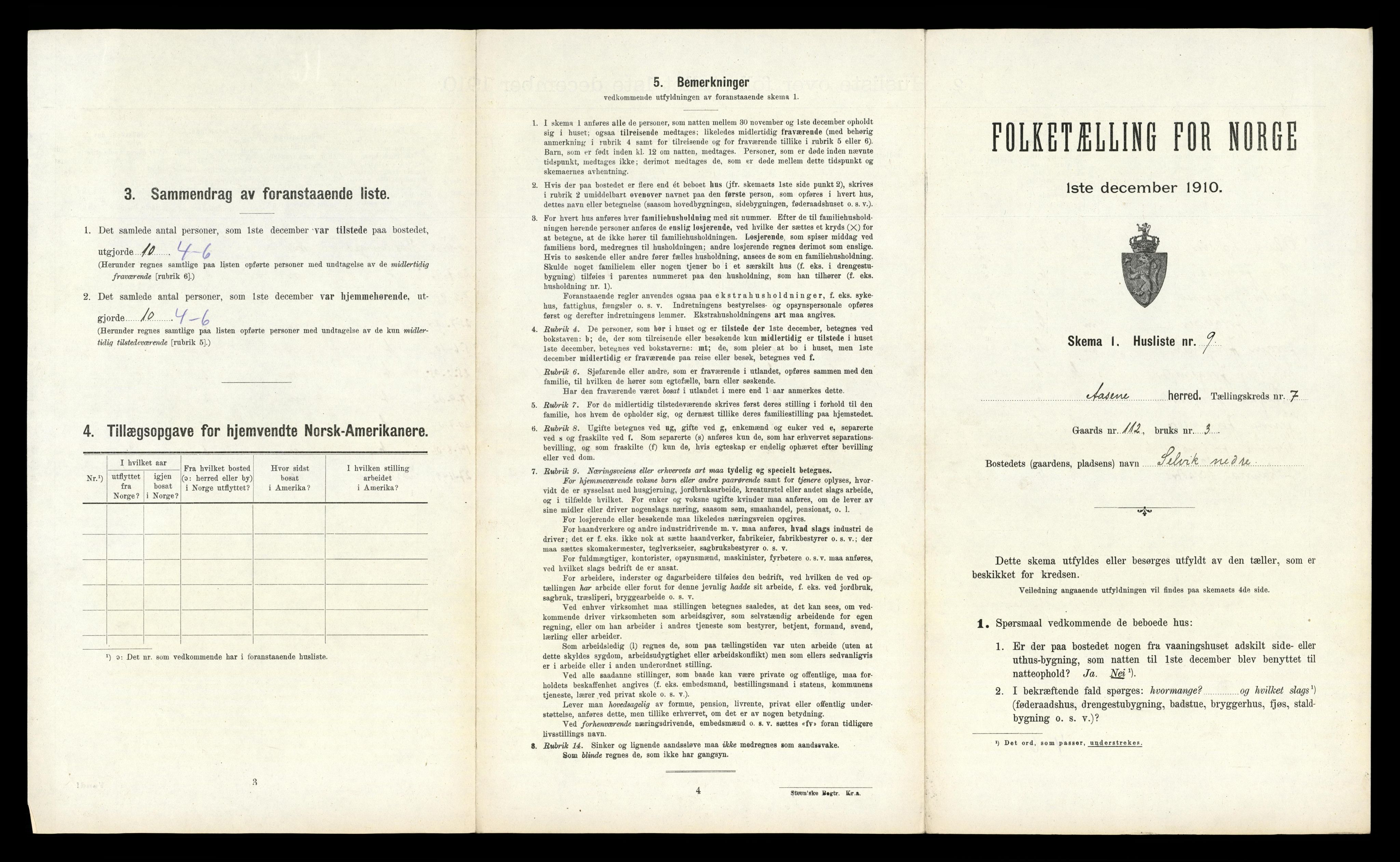 RA, Folketelling 1910 for 1255 Åsane herred, 1910, s. 435