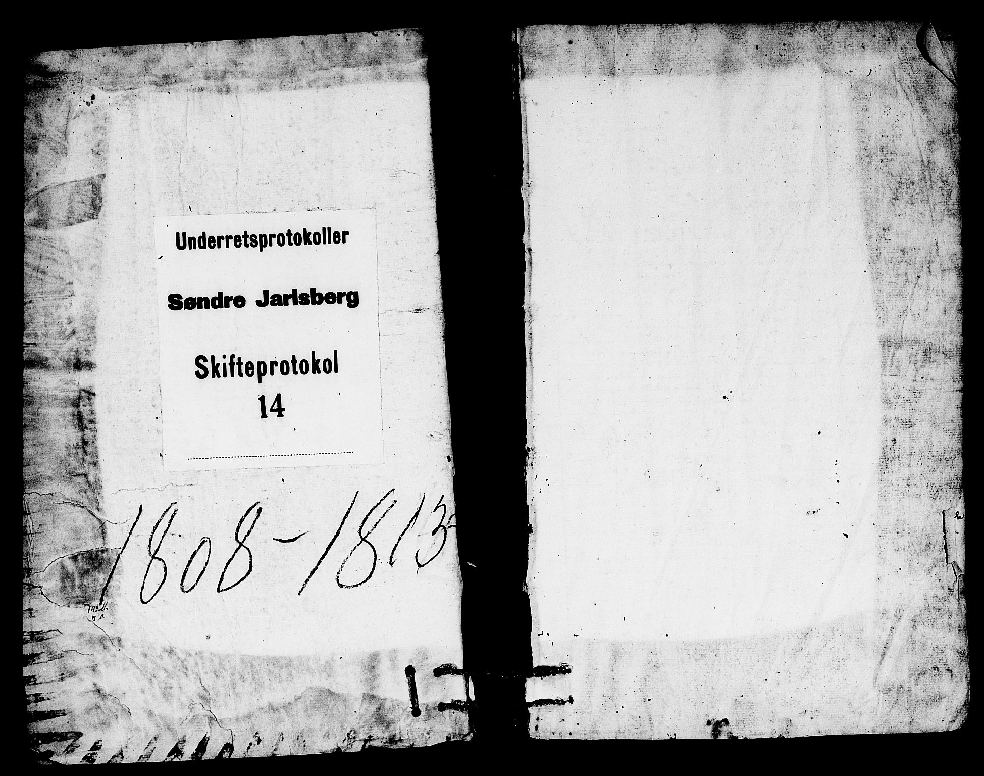 Søndre Jarlsberg sorenskriveri, SAKO/A-129/H/Hb/Hba/L0014: Skifteprotokoll, 1808-1813