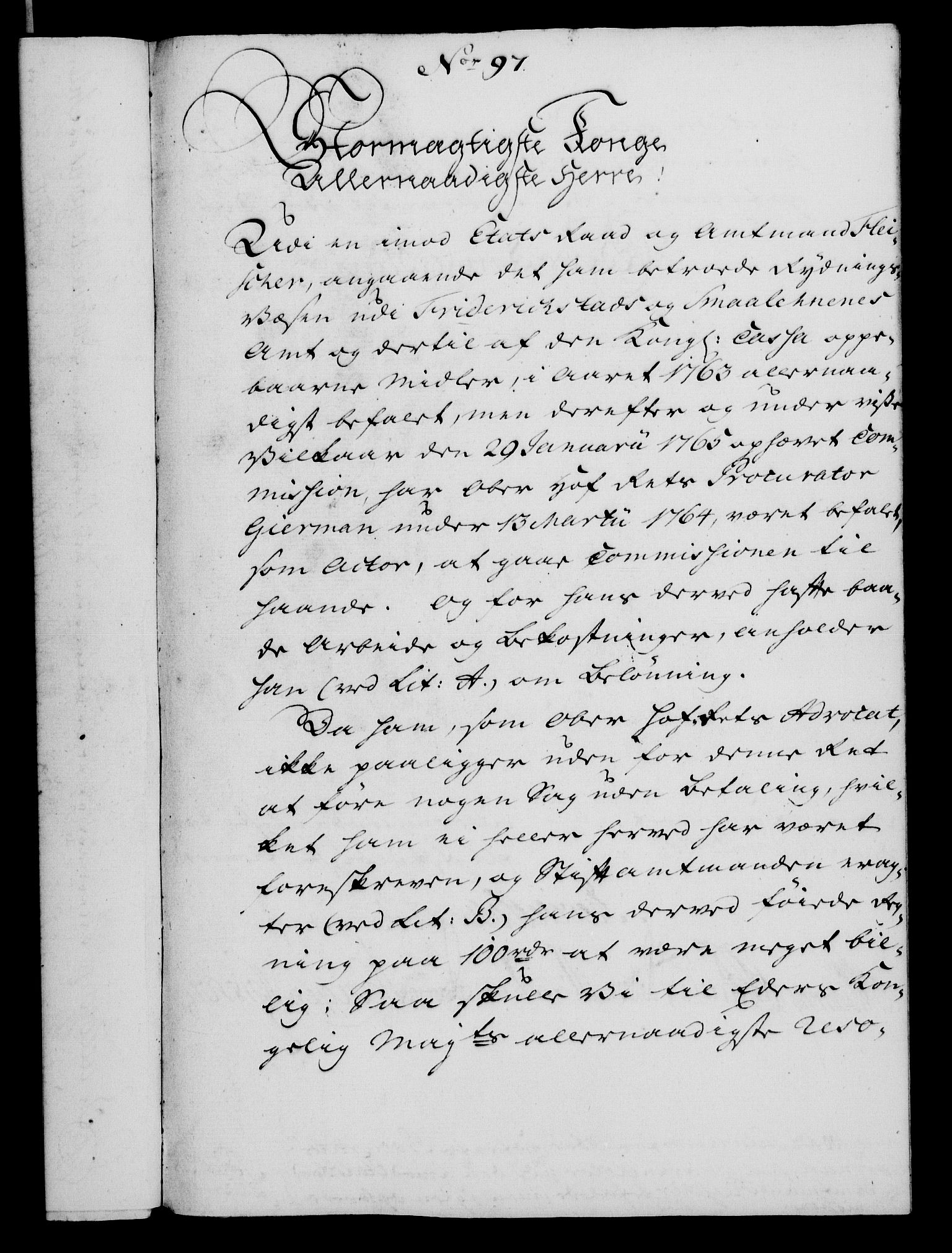Rentekammeret, Kammerkanselliet, RA/EA-3111/G/Gf/Gfa/L0048: Norsk relasjons- og resolusjonsprotokoll (merket RK 52.48), 1766, s. 412