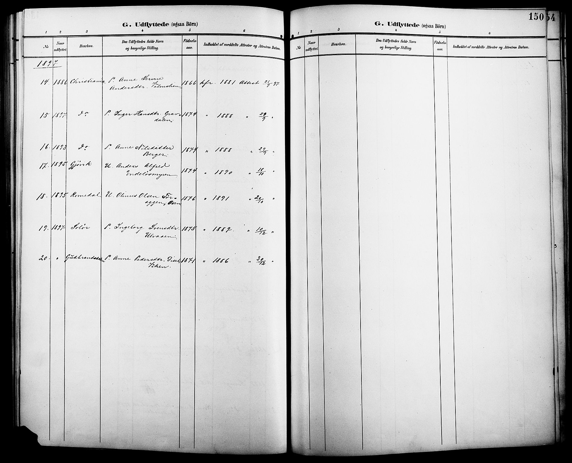 Åmot prestekontor, Hedmark, SAH/PREST-056/H/Ha/Haa/L0011: Ministerialbok nr. 11, 1890-1897, s. 150