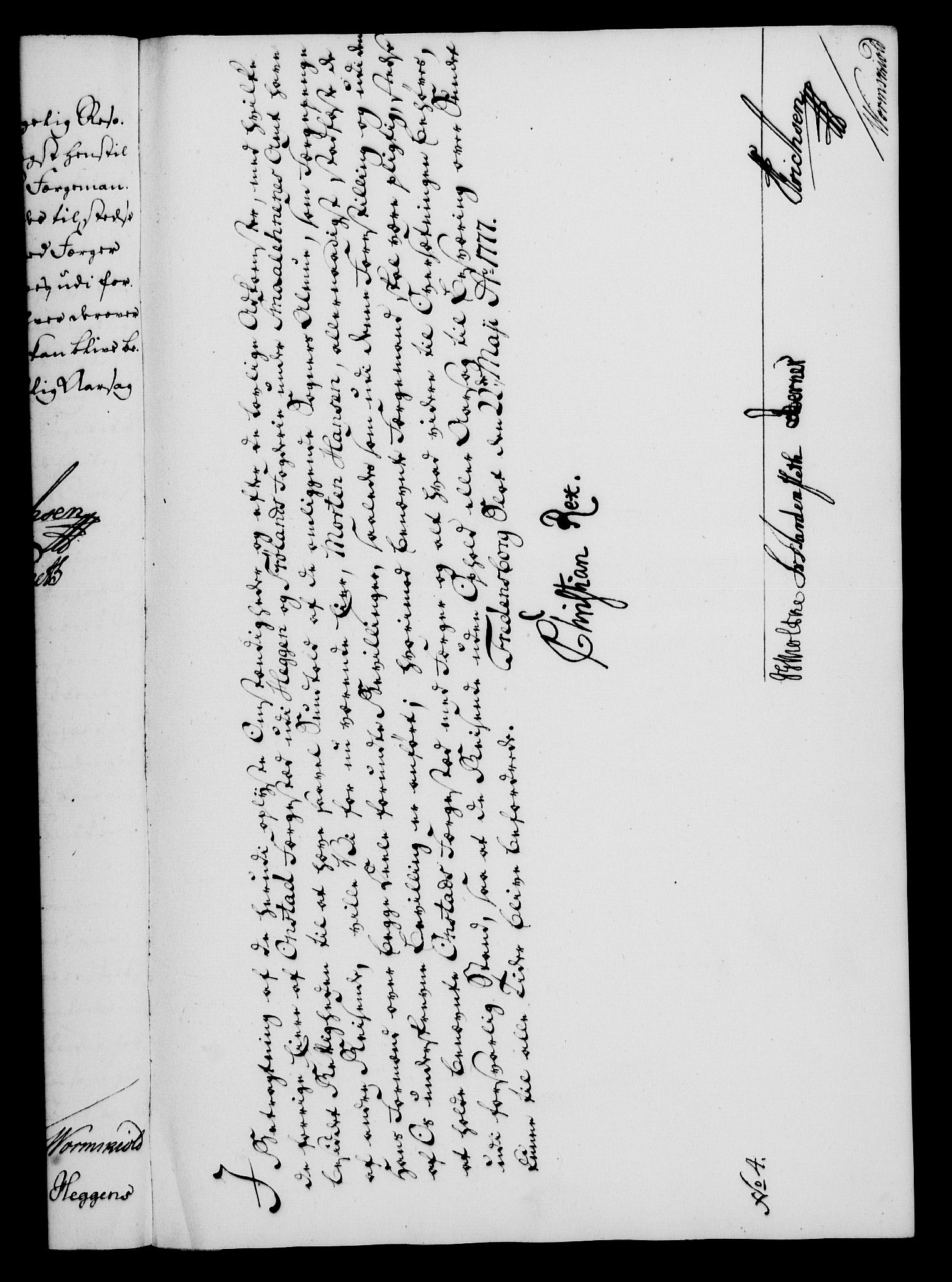 Rentekammeret, Kammerkanselliet, RA/EA-3111/G/Gf/Gfa/L0059: Norsk relasjons- og resolusjonsprotokoll (merket RK 52.59), 1777, s. 162