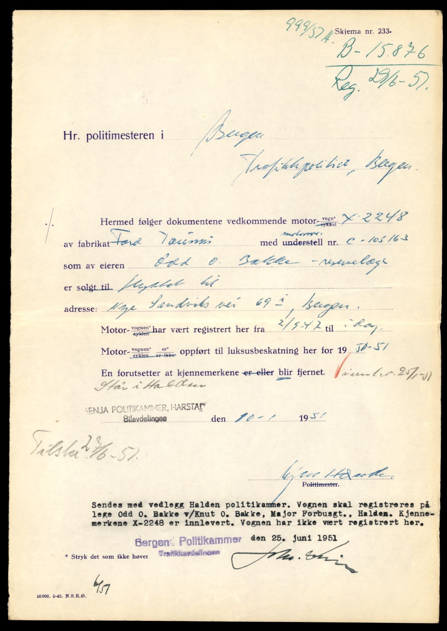 Møre og Romsdal vegkontor - Ålesund trafikkstasjon, AV/SAT-A-4099/F/Fe/L0045: Registreringskort for kjøretøy T 14320 - T 14444, 1927-1998, s. 3180