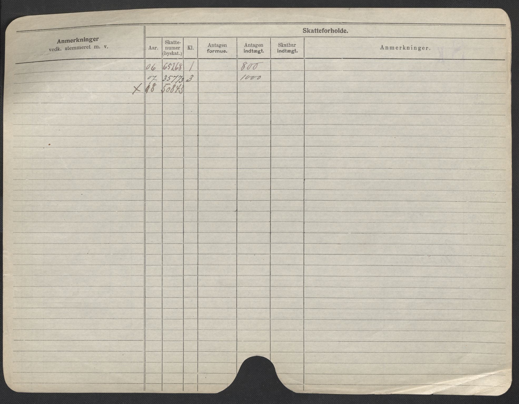 Oslo folkeregister, Registerkort, SAO/A-11715/F/Fa/Fac/L0009: Menn, 1906-1914, s. 554b