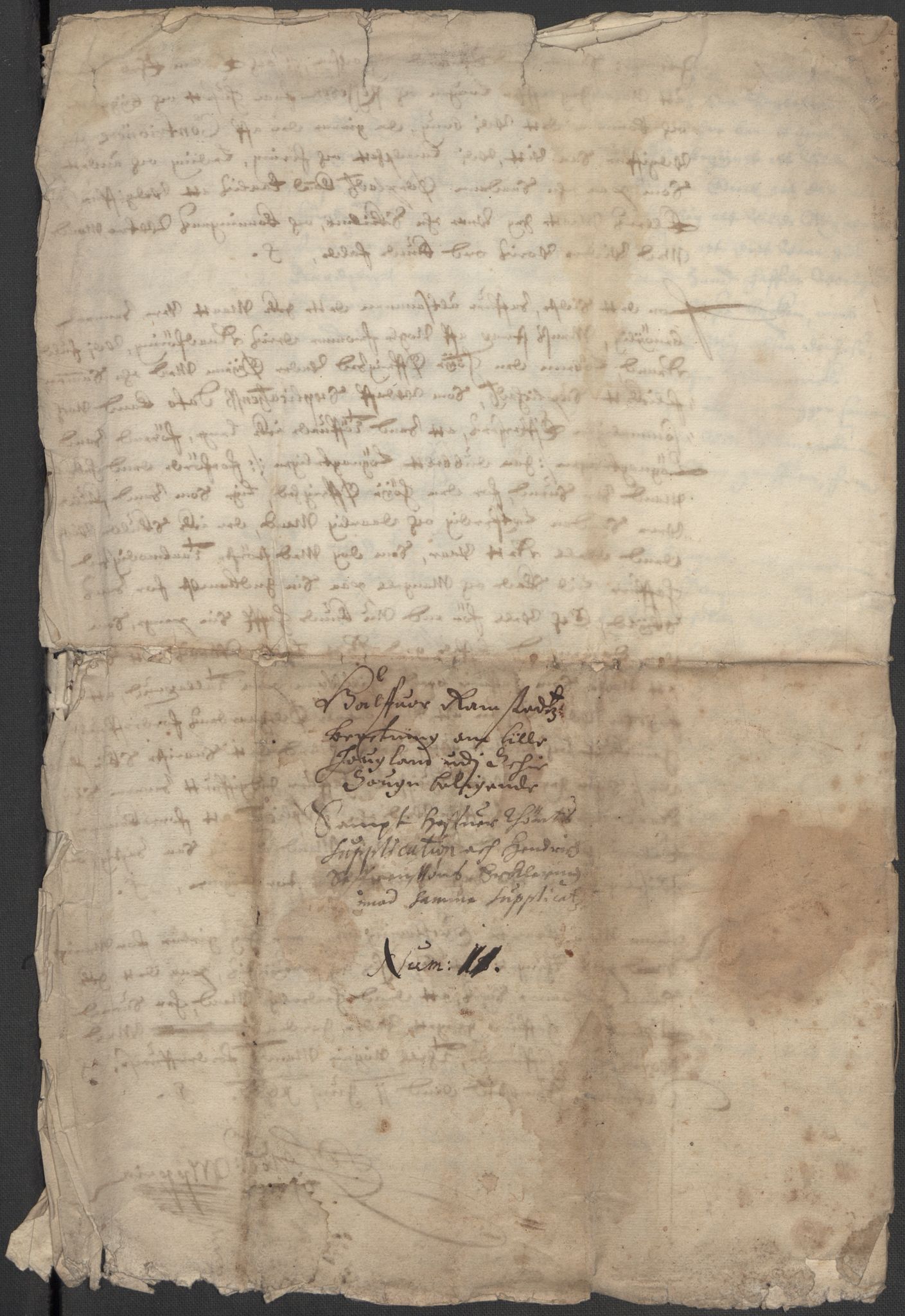 Riksarkivets diplomsamling, RA/EA-5965/F15/L0007: Prestearkiv - Akershus, 1573-1693, s. 133