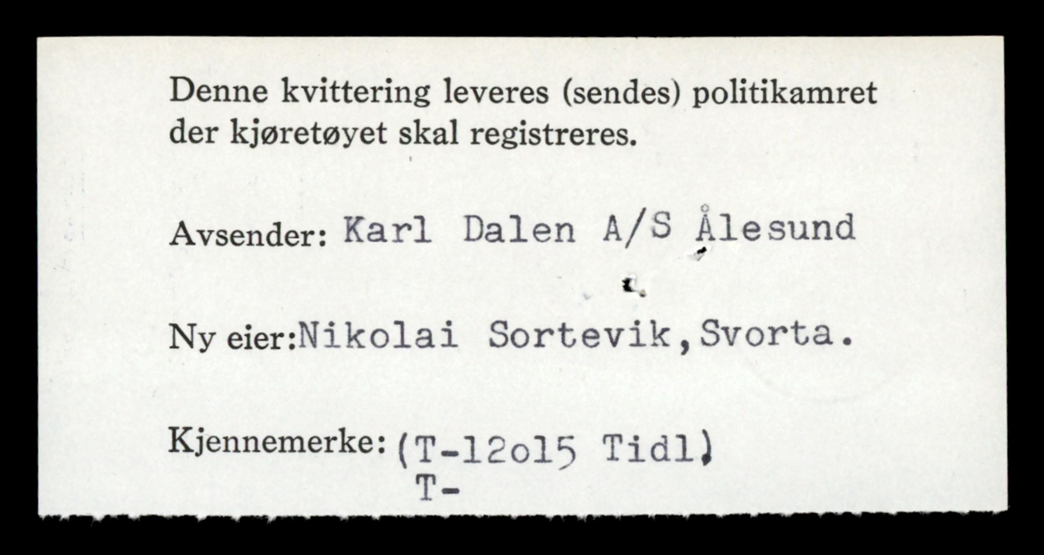 Møre og Romsdal vegkontor - Ålesund trafikkstasjon, AV/SAT-A-4099/F/Fe/L0036: Registreringskort for kjøretøy T 12831 - T 13030, 1927-1998, s. 1588