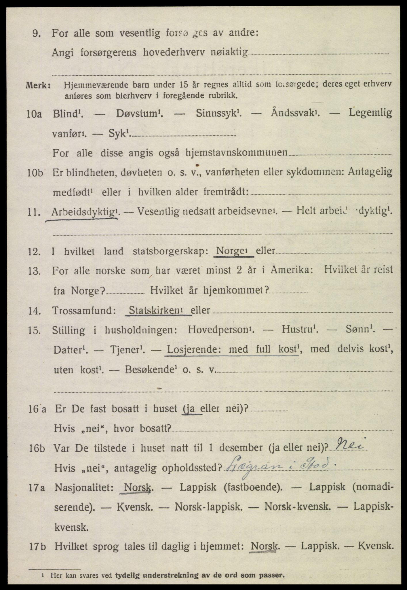 SAT, Folketelling 1920 for 1732 Ogndal herred, 1920, s. 1948