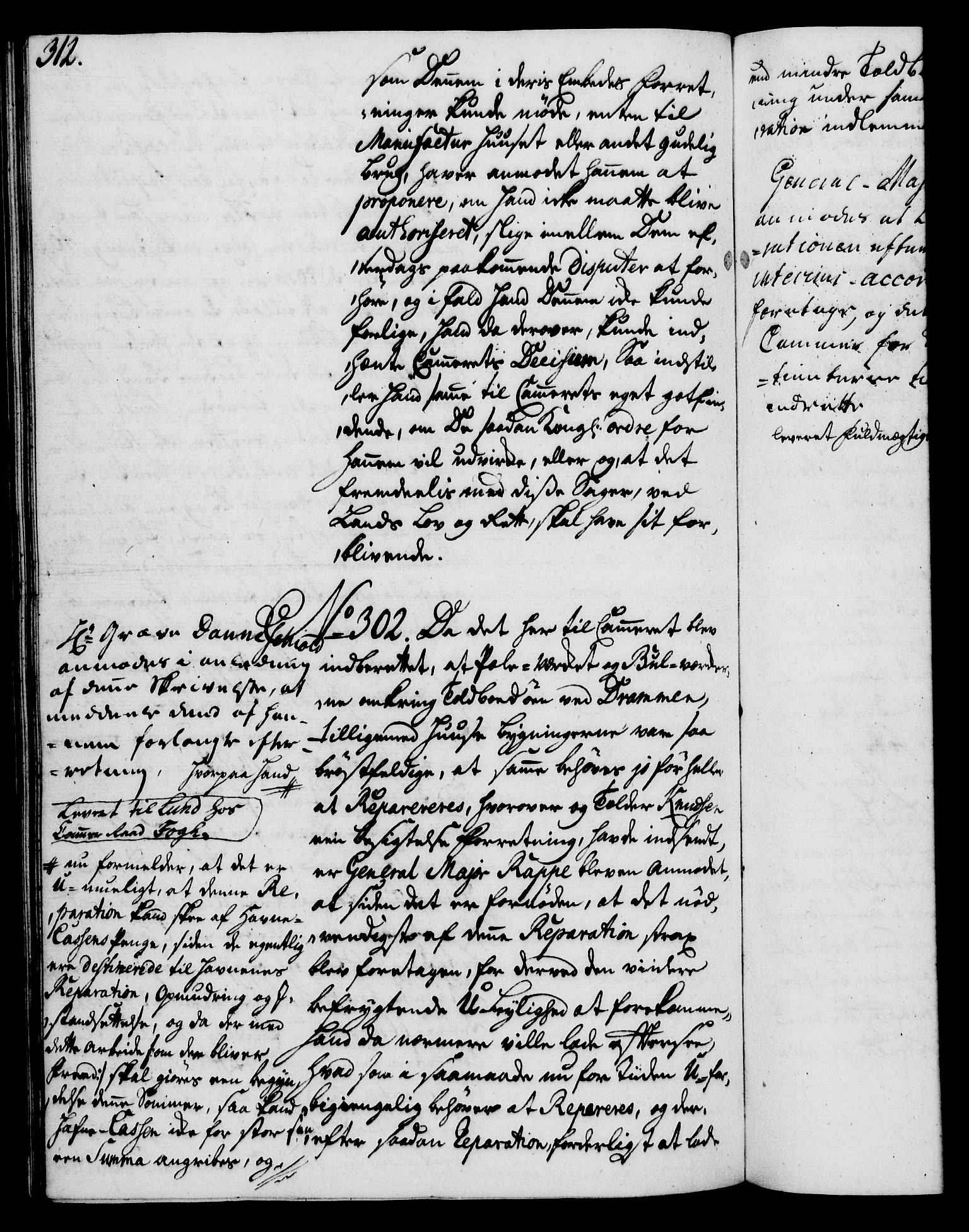 Rentekammeret, Kammerkanselliet, RA/EA-3111/G/Gh/Gha/L0025: Norsk ekstraktmemorialprotokoll (merket RK 53.70), 1743-1744, s. 312