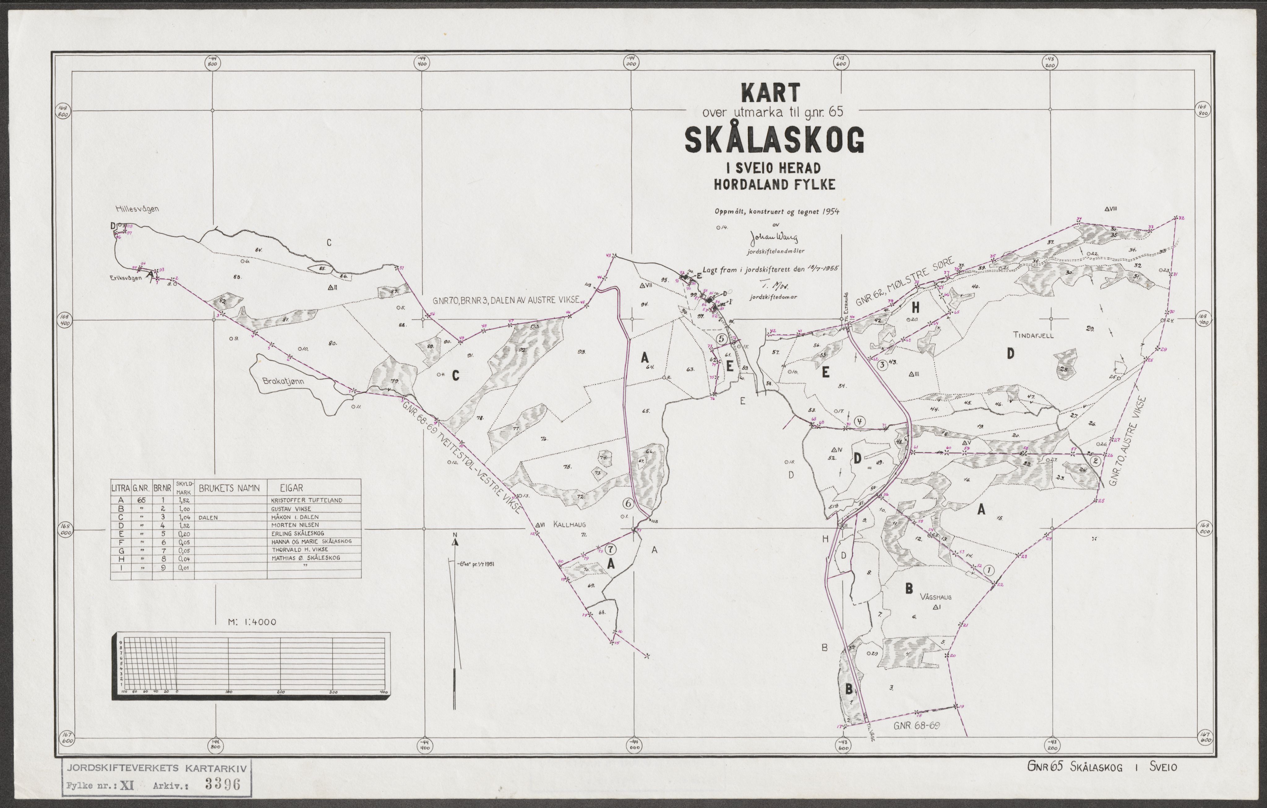 Jordskifteverkets kartarkiv, RA/S-3929/T, 1859-1988, s. 3876