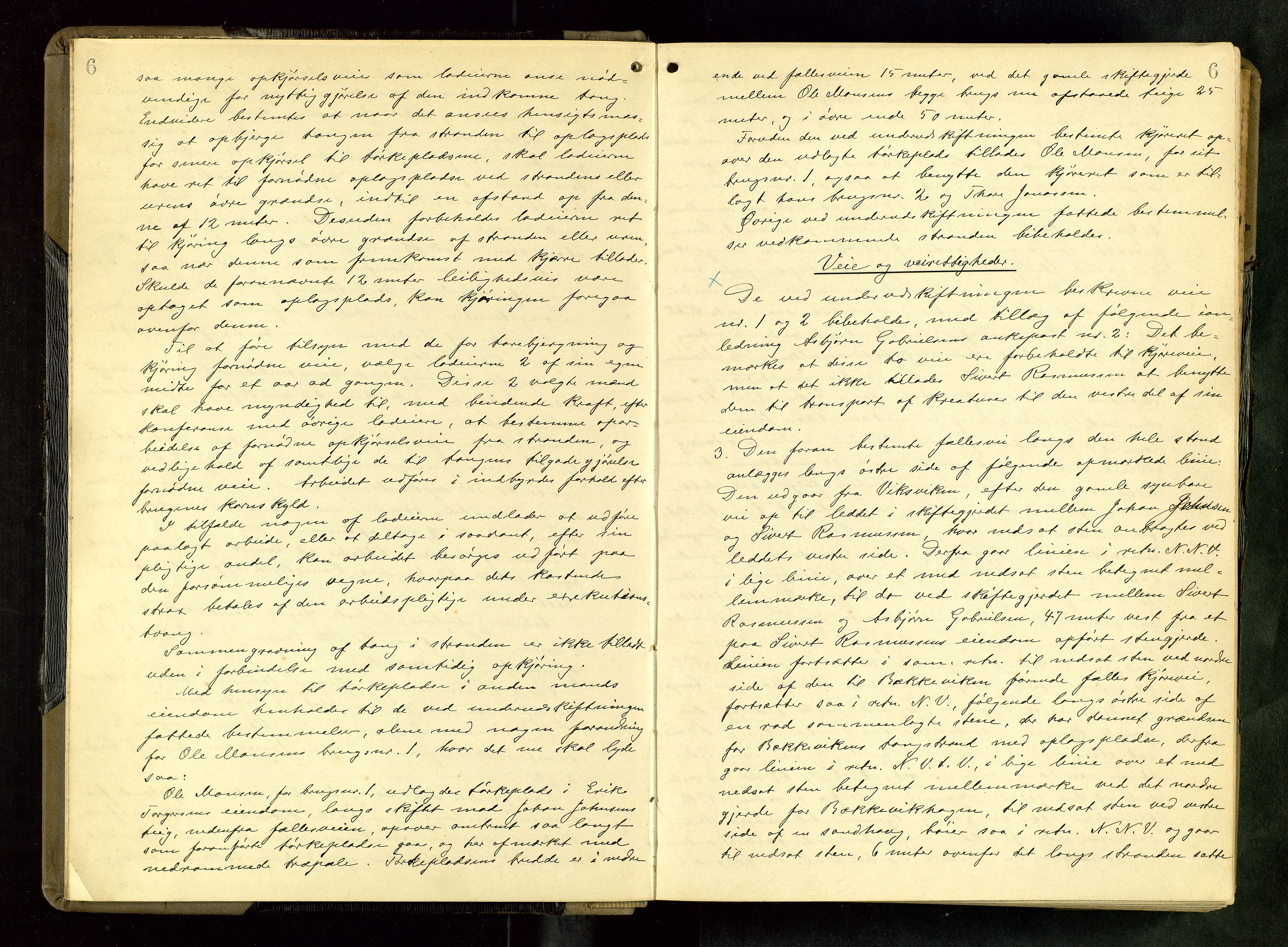 Rogaland jordskifterett, AV/SAST-A-102426/Oa/L0064: Forhandlingsprotokoll, 1905-1908, s. 6