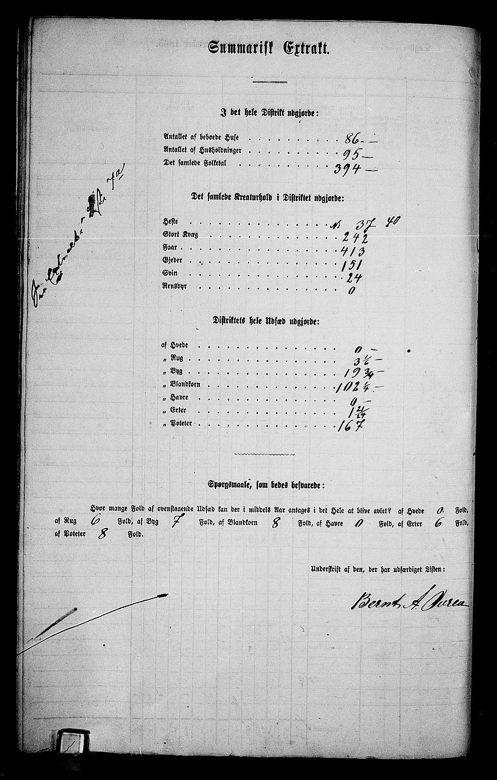 RA, Folketelling 1865 for 0524L Fåberg prestegjeld, Fåberg sokn og Lillehammer landsokn, 1865, s. 206