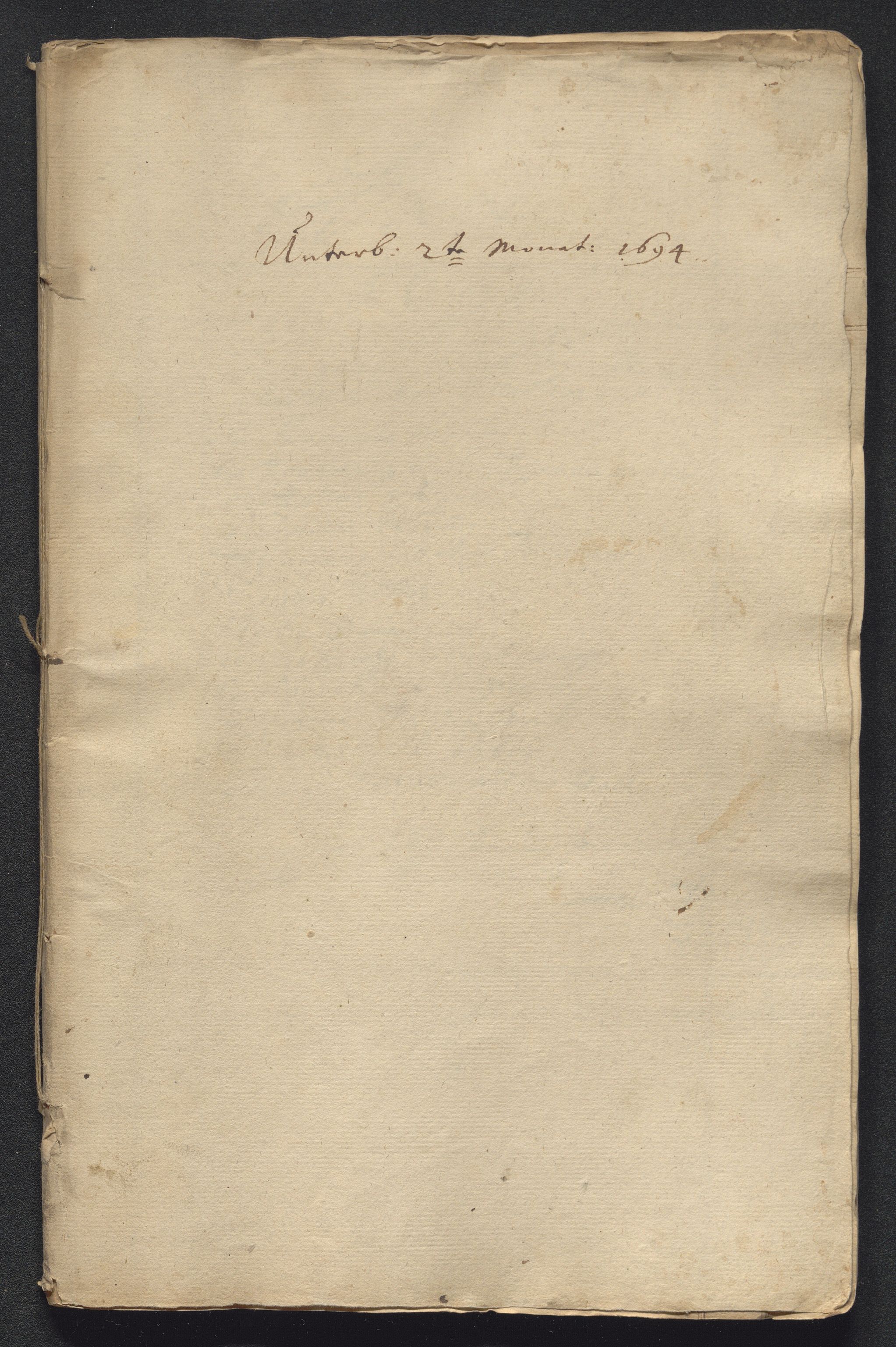 Kongsberg Sølvverk 1623-1816, AV/SAKO-EA-3135/001/D/Dc/Dcd/L0067: Utgiftsregnskap for gruver m.m. , 1694, s. 48