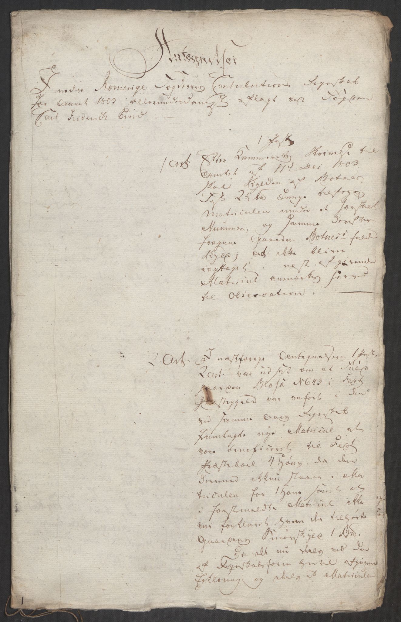 Rentekammeret inntil 1814, Reviderte regnskaper, Fogderegnskap, RA/EA-4092/R11/L0679: Fogderegnskap Nedre Romerike, 1803, s. 618