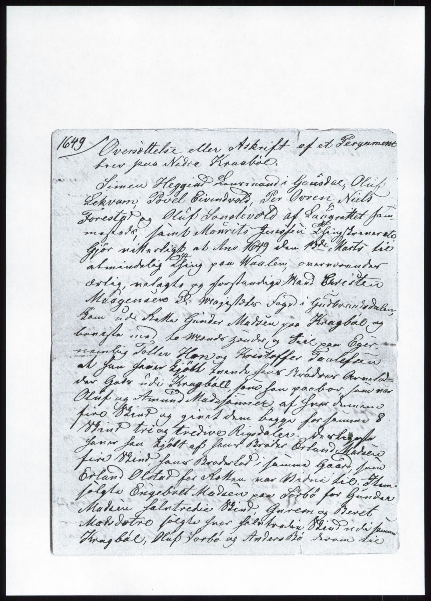 Samlinger til kildeutgivelse, Diplomavskriftsamlingen, AV/RA-EA-4053/H/Ha, s. 2967