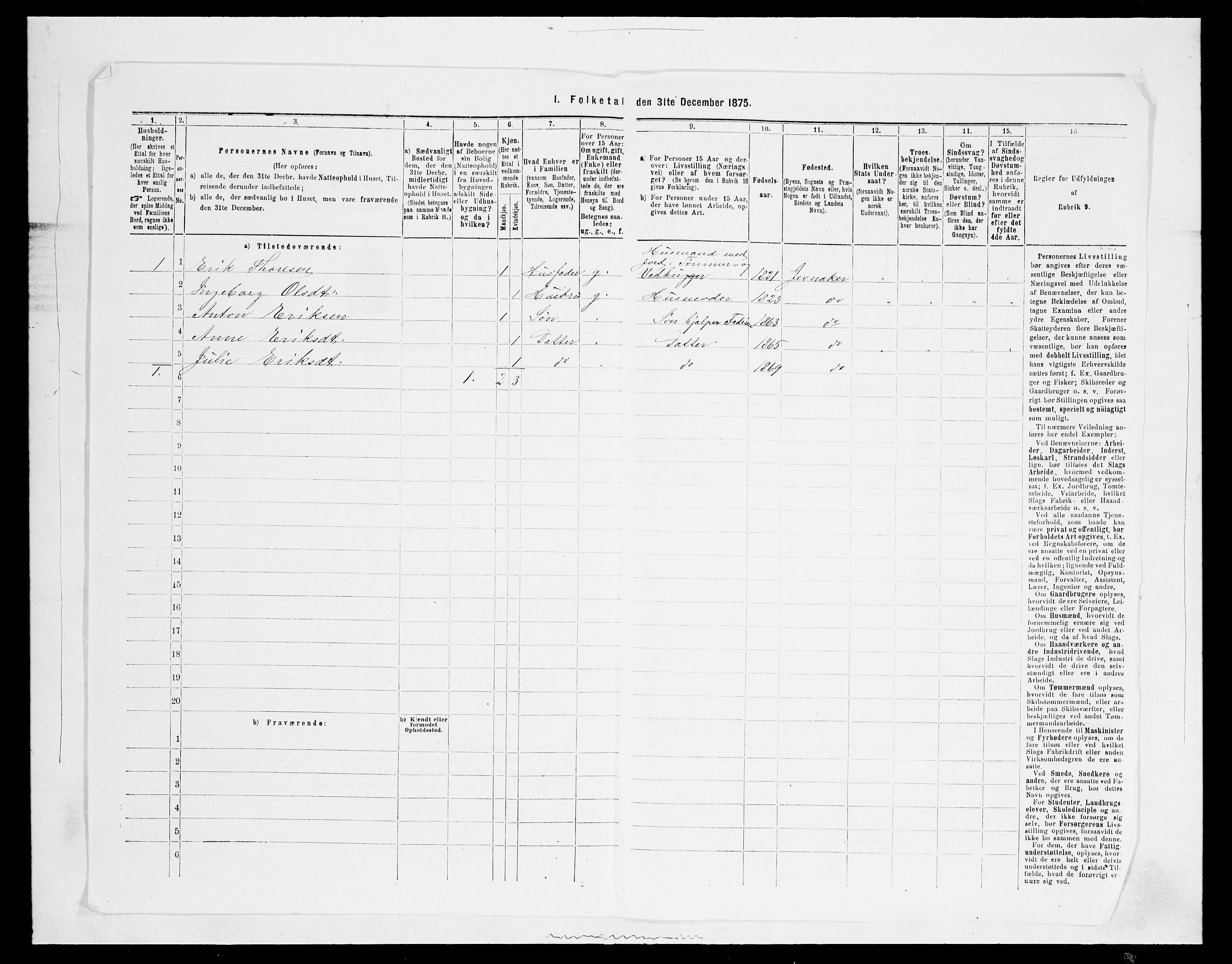 SAH, Folketelling 1875 for 0532P Jevnaker prestegjeld, 1875, s. 1502