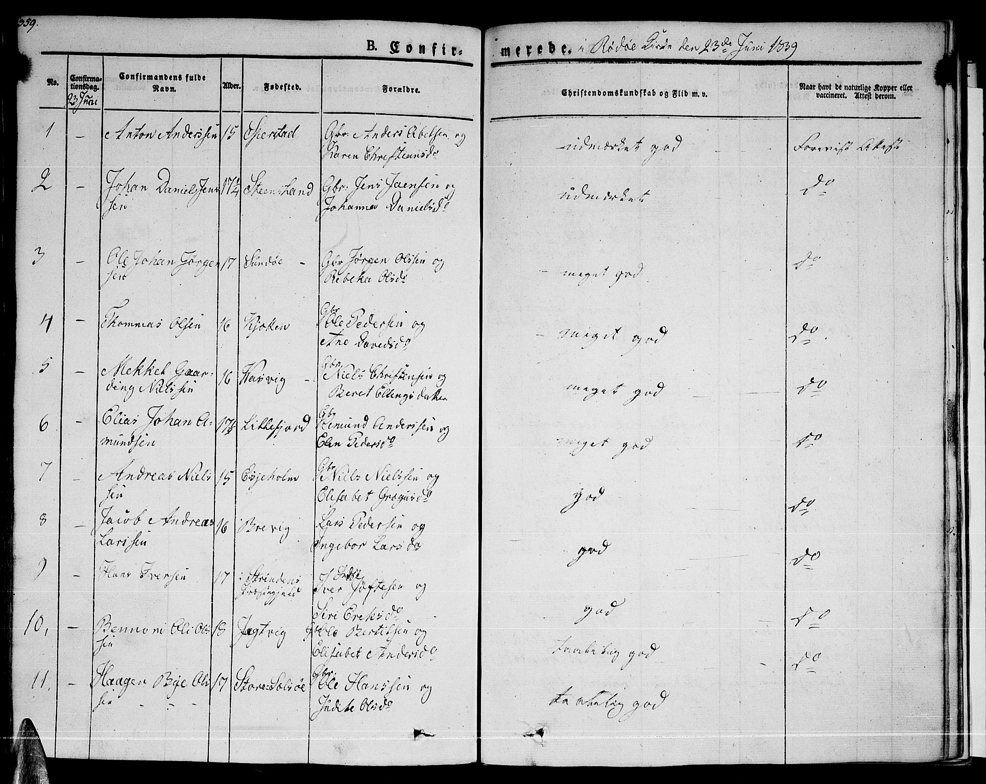 Ministerialprotokoller, klokkerbøker og fødselsregistre - Nordland, AV/SAT-A-1459/841/L0598: Ministerialbok nr. 841A06 /1, 1825-1844, s. 358