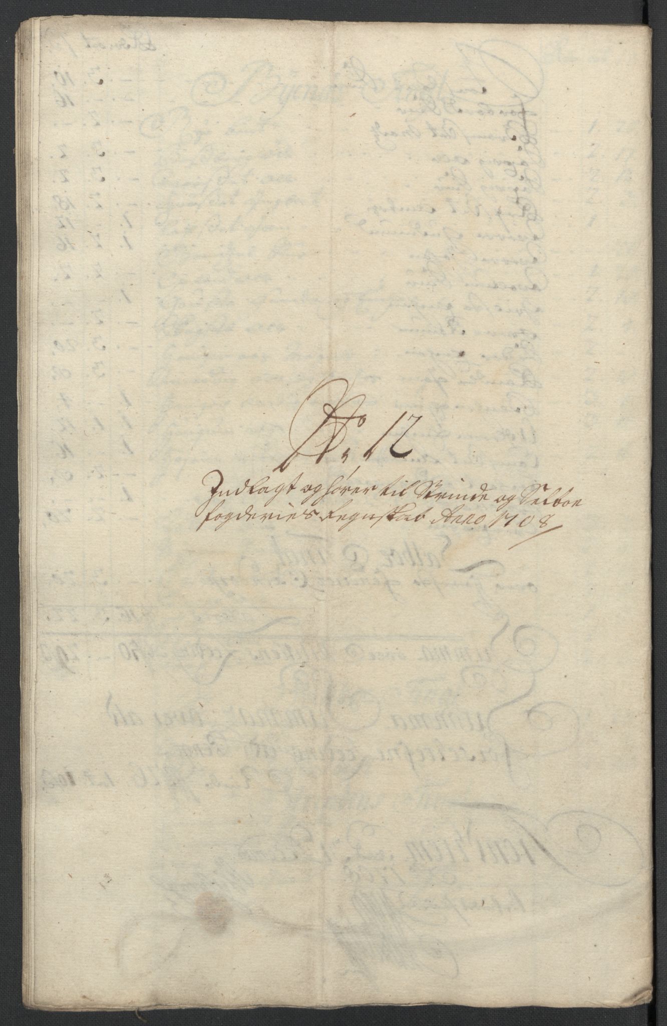Rentekammeret inntil 1814, Reviderte regnskaper, Fogderegnskap, RA/EA-4092/R61/L4110: Fogderegnskap Strinda og Selbu, 1707-1708, s. 427
