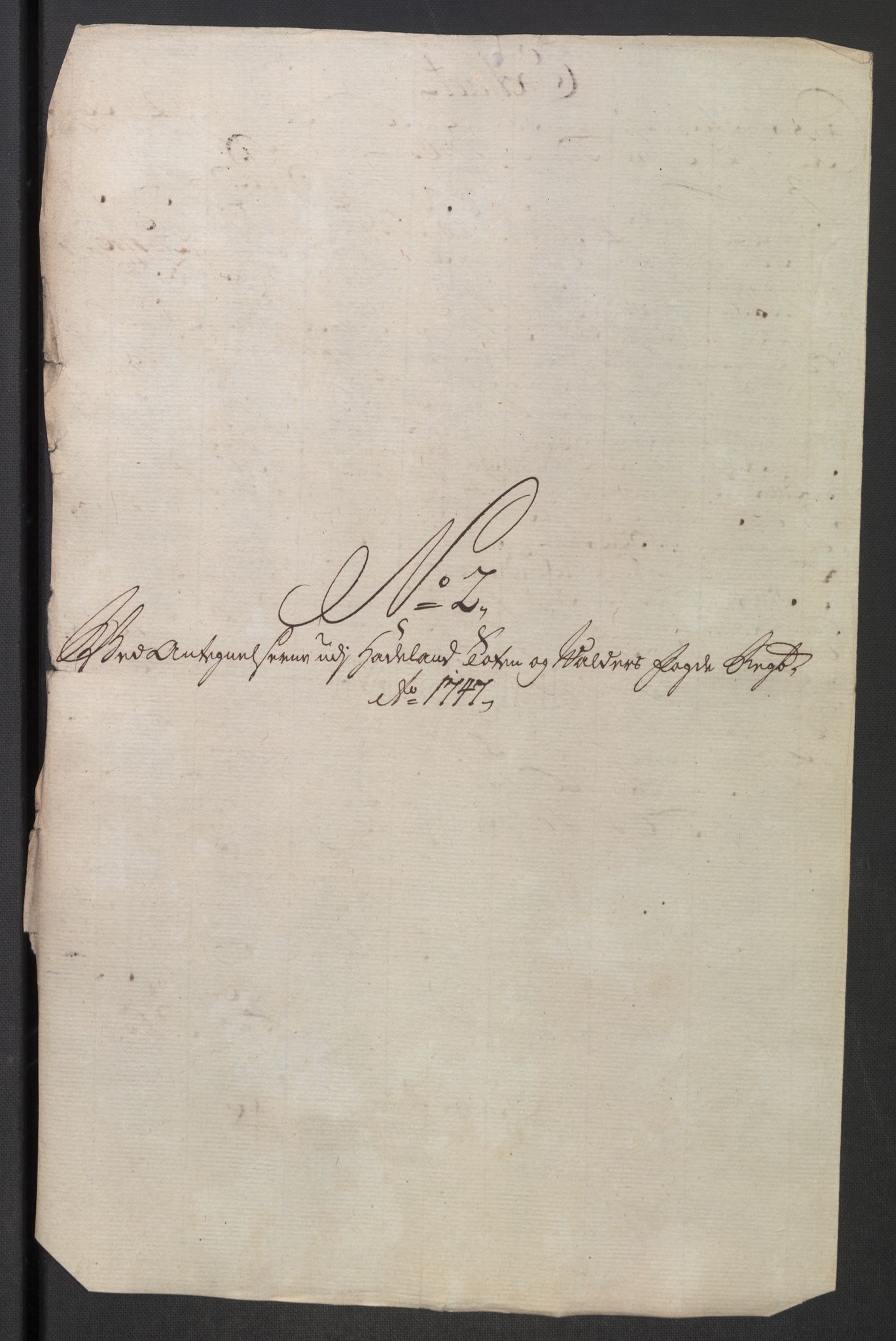 Rentekammeret inntil 1814, Reviderte regnskaper, Fogderegnskap, RA/EA-4092/R18/L1346: Fogderegnskap Hadeland, Toten og Valdres, 1747-1748, s. 261