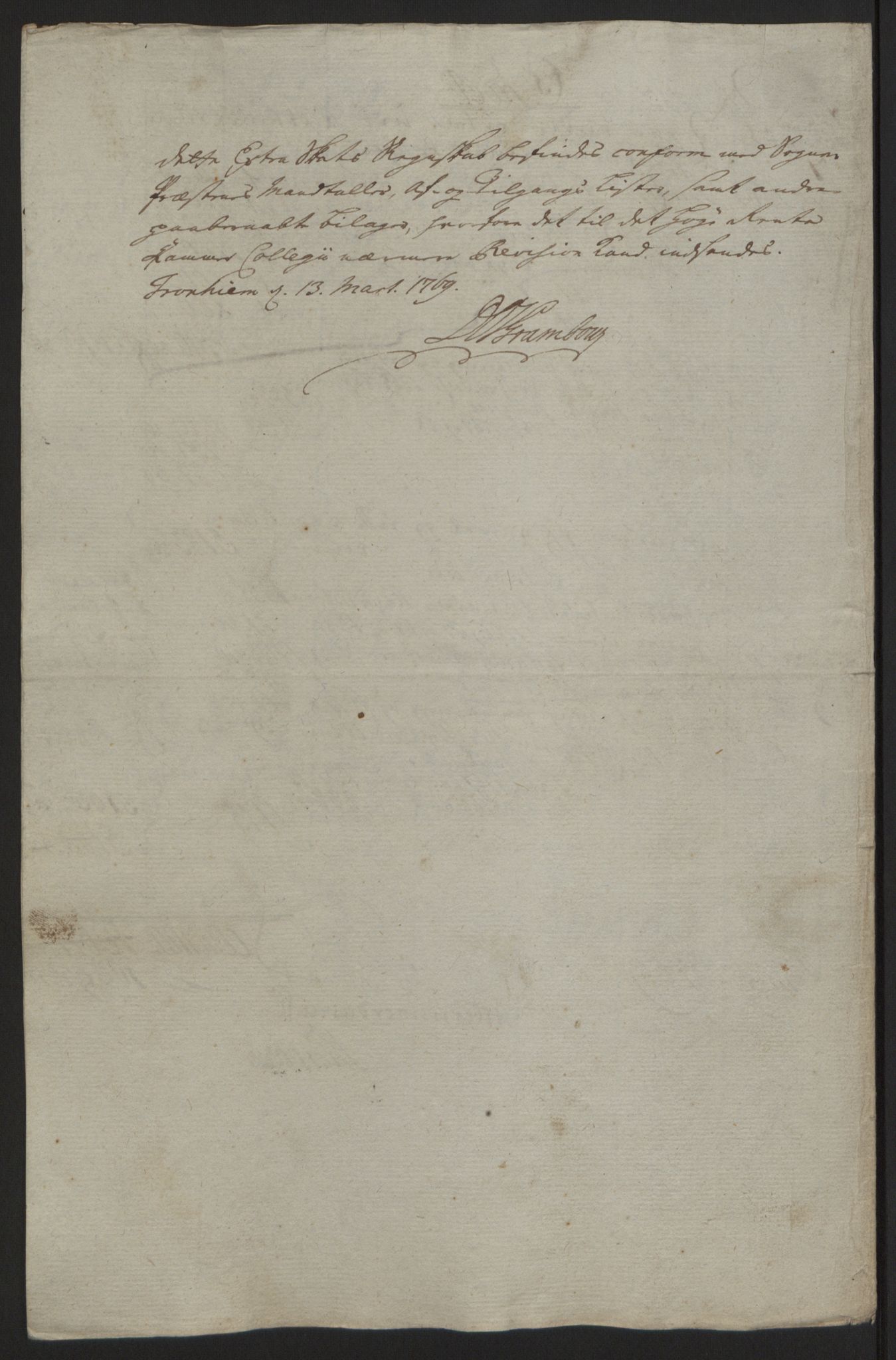 Rentekammeret inntil 1814, Reviderte regnskaper, Fogderegnskap, RA/EA-4092/R64/L4502: Ekstraskatten Namdal, 1762-1772, s. 259