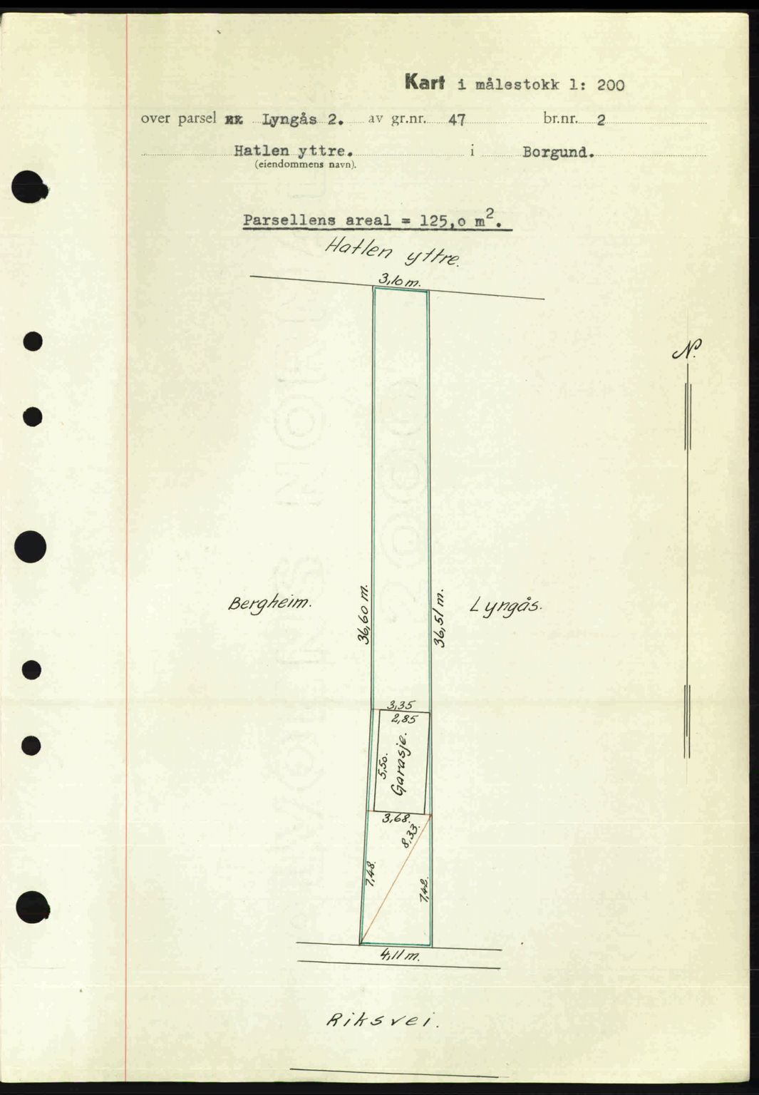 Nordre Sunnmøre sorenskriveri, AV/SAT-A-0006/1/2/2C/2Ca: Pantebok nr. A25, 1947-1947, Dagboknr: 1900/1947