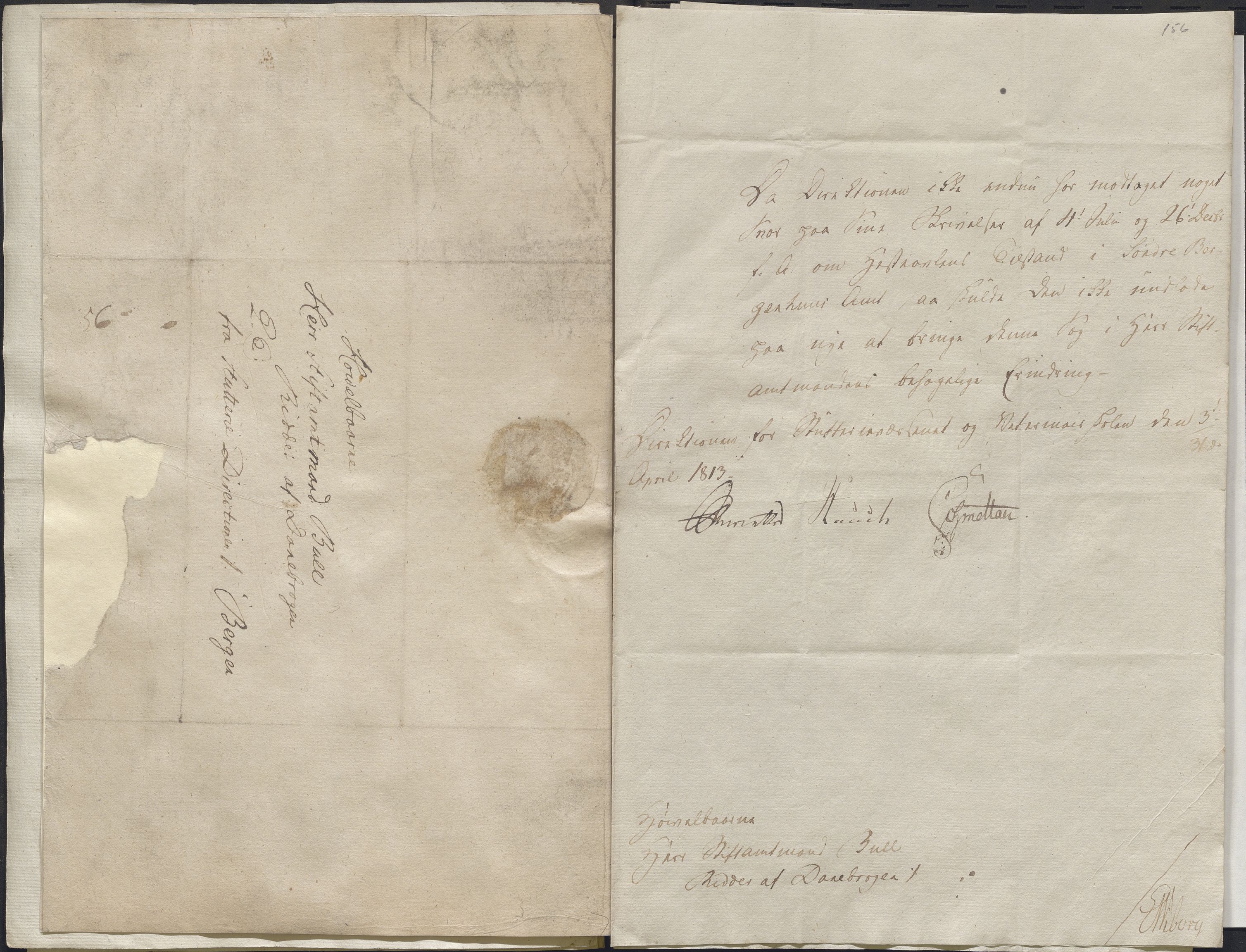 Stiftamtmannen i Bergen, AV/SAB-A-100006/E/Ea/0164 / Lnr. 552 - Direksjonen for Stutterivesenet og Veterinærskolen, 1799-1813, s. 49