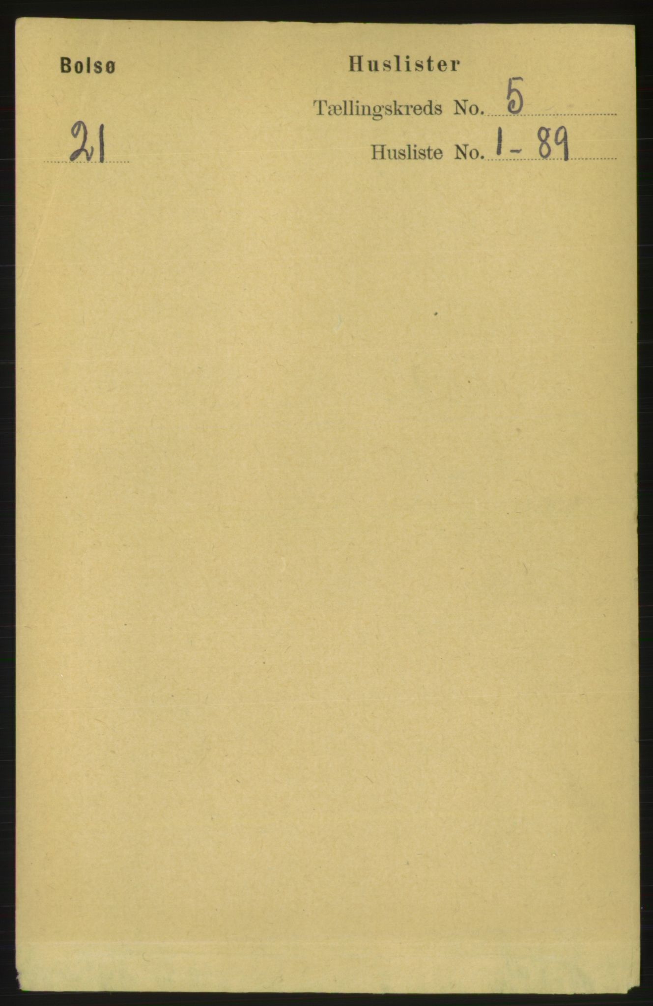 RA, Folketelling 1891 for 1544 Bolsøy herred, 1891, s. 3038