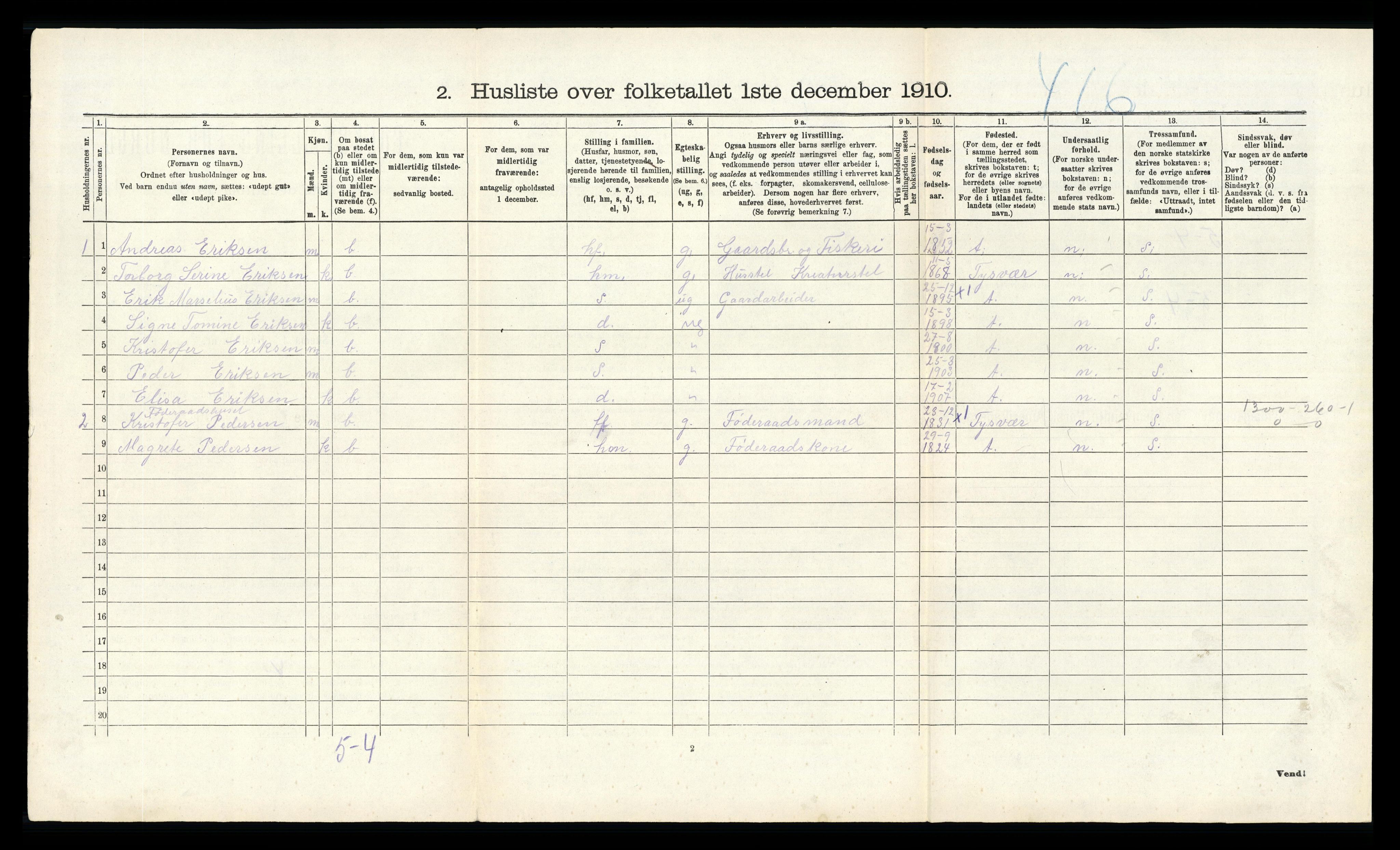 RA, Folketelling 1910 for 1145 Bokn herred, 1910, s. 215