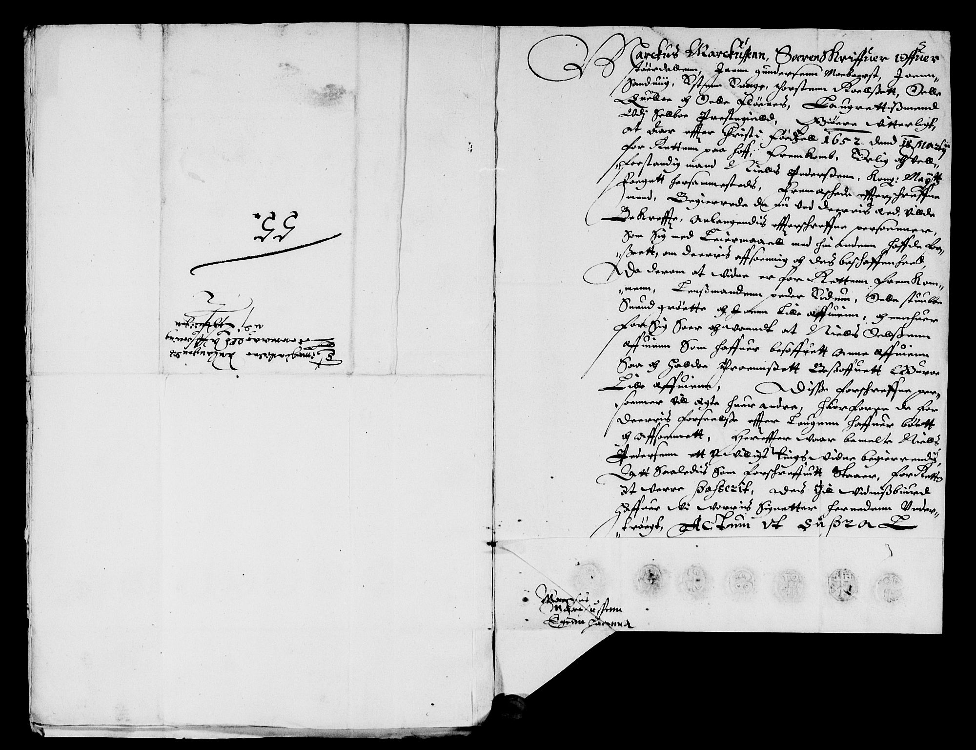 Rentekammeret inntil 1814, Reviderte regnskaper, Lensregnskaper, AV/RA-EA-5023/R/Rb/Rbw/L0103: Trondheim len, 1651-1652