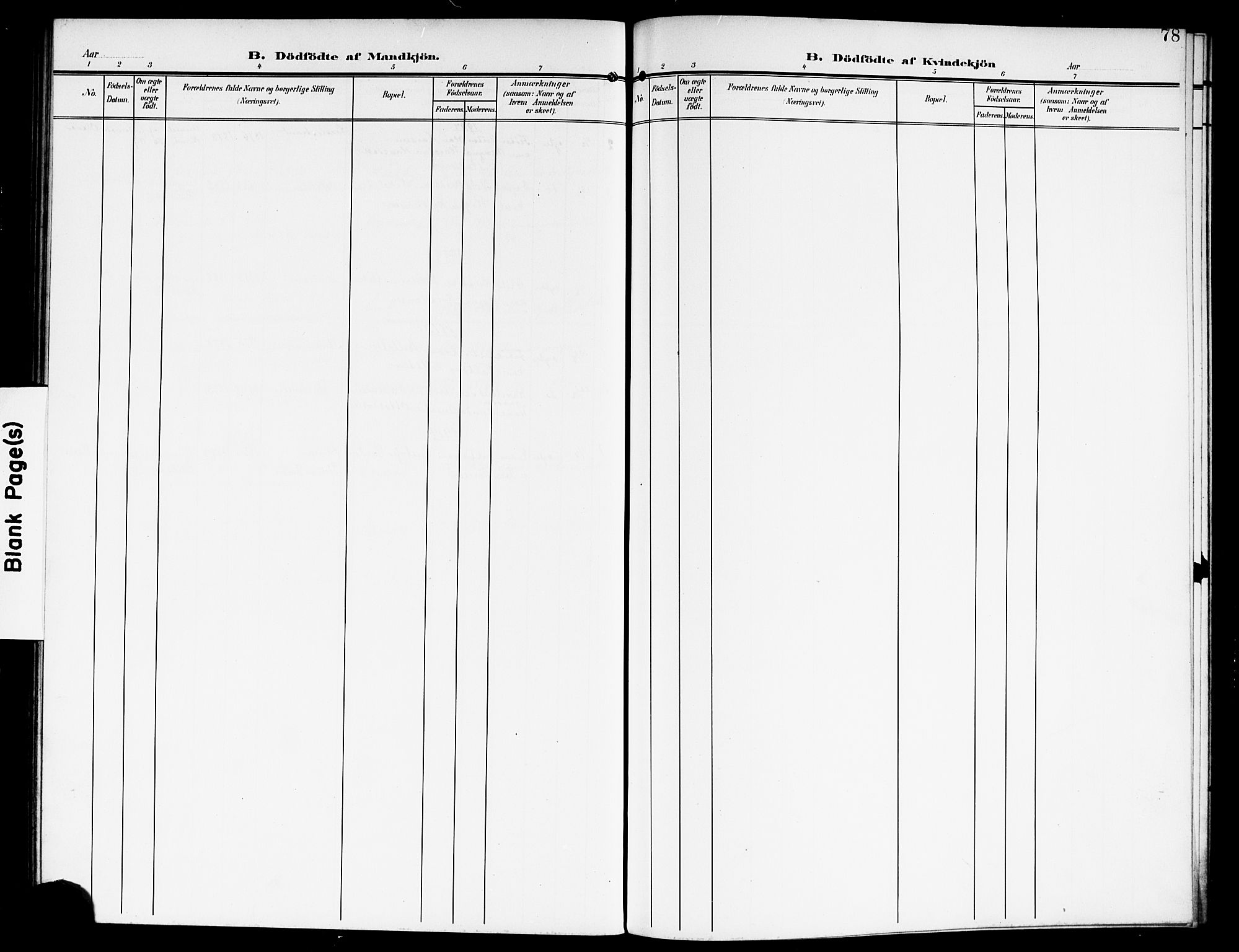 Fet prestekontor Kirkebøker, SAO/A-10370a/G/Ga/L0008: Klokkerbok nr. I 8, 1907-1920, s. 78