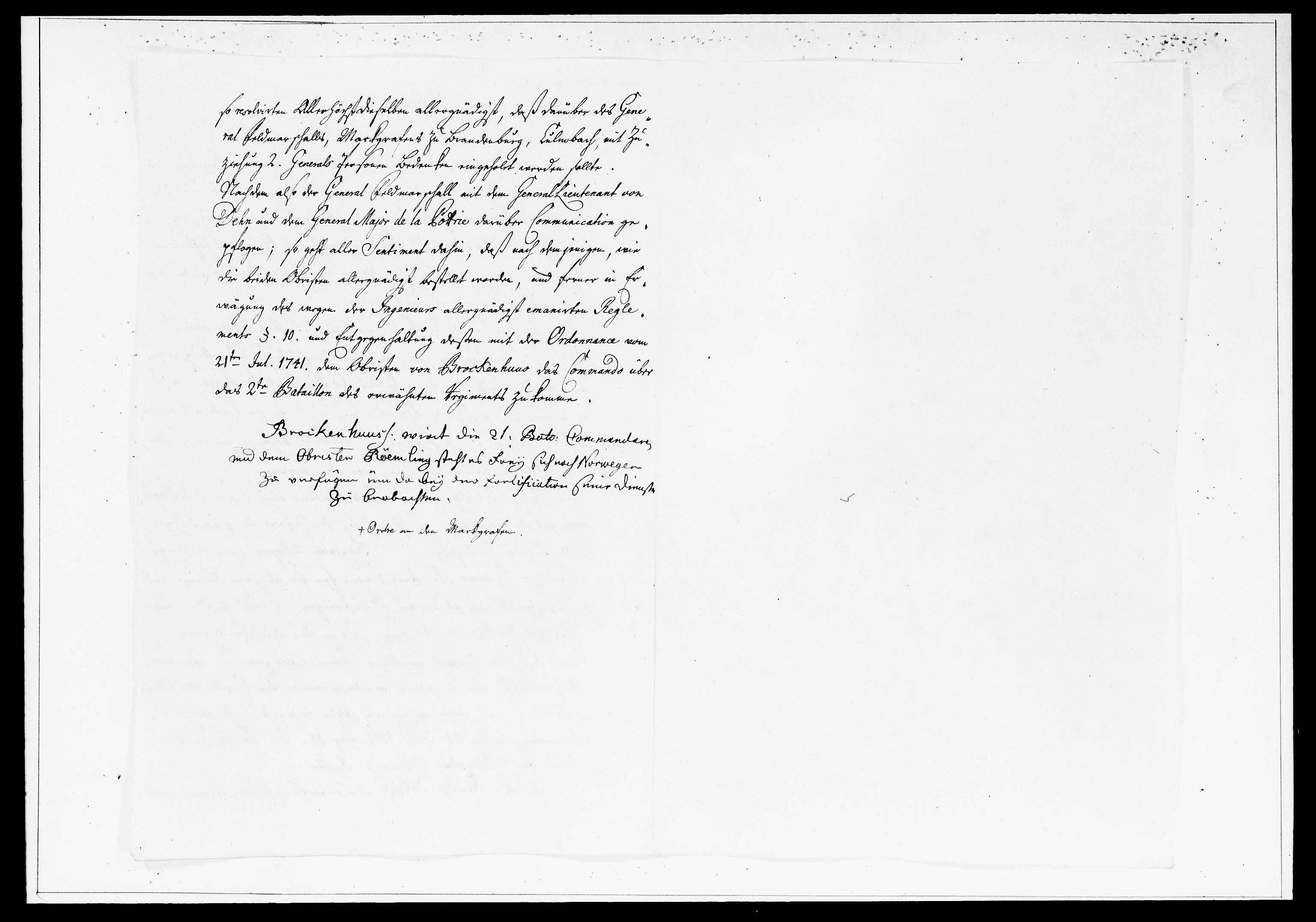 Krigskollegiet, Krigskancelliet, DRA/A-0006/-/1297-1314: Refererede sager, 1758, s. 543