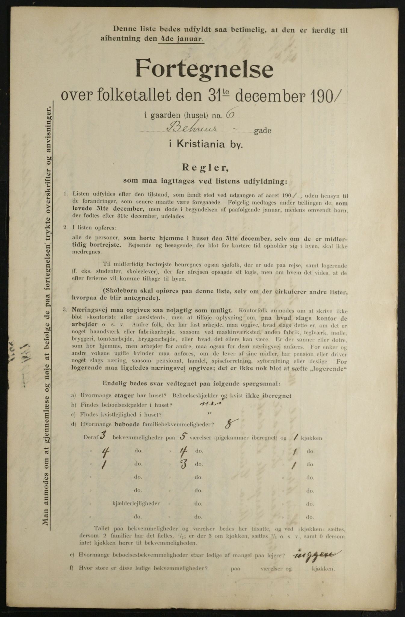 OBA, Kommunal folketelling 31.12.1901 for Kristiania kjøpstad, 1901, s. 646