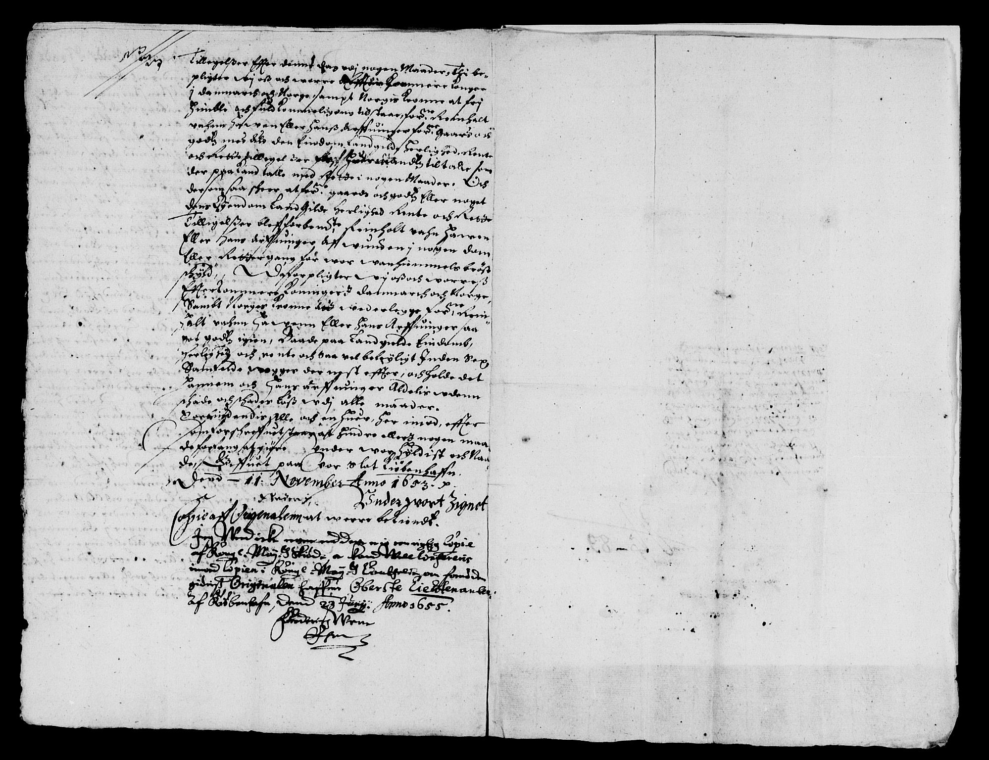 Rentekammeret inntil 1814, Reviderte regnskaper, Lensregnskaper, AV/RA-EA-5023/R/Rb/Rbw/L0111: Trondheim len, 1652-1654