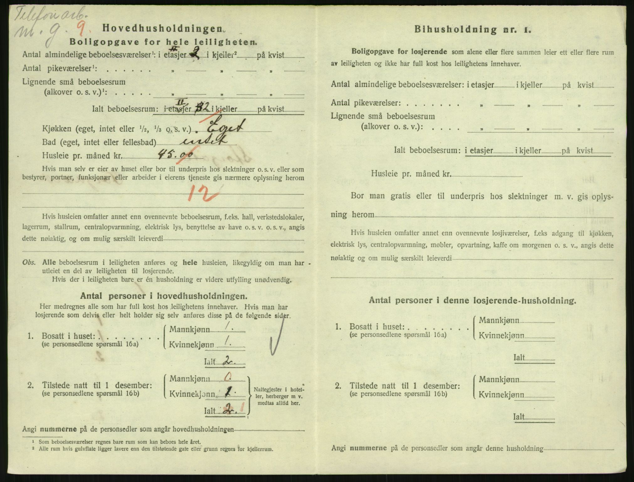 SAH, Folketelling 1920 for 0501 Lillehammer kjøpstad, 1920, s. 3295