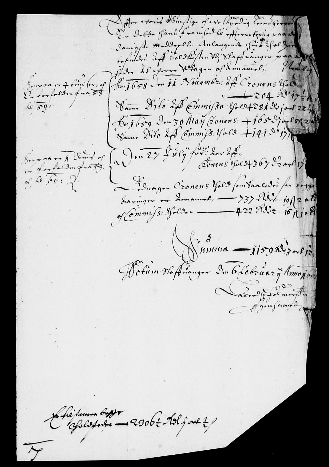 Rentekammeret inntil 1814, Reviderte regnskaper, Lensregnskaper, AV/RA-EA-5023/R/Rb/Rbs/L0041: Stavanger len, 1658-1660