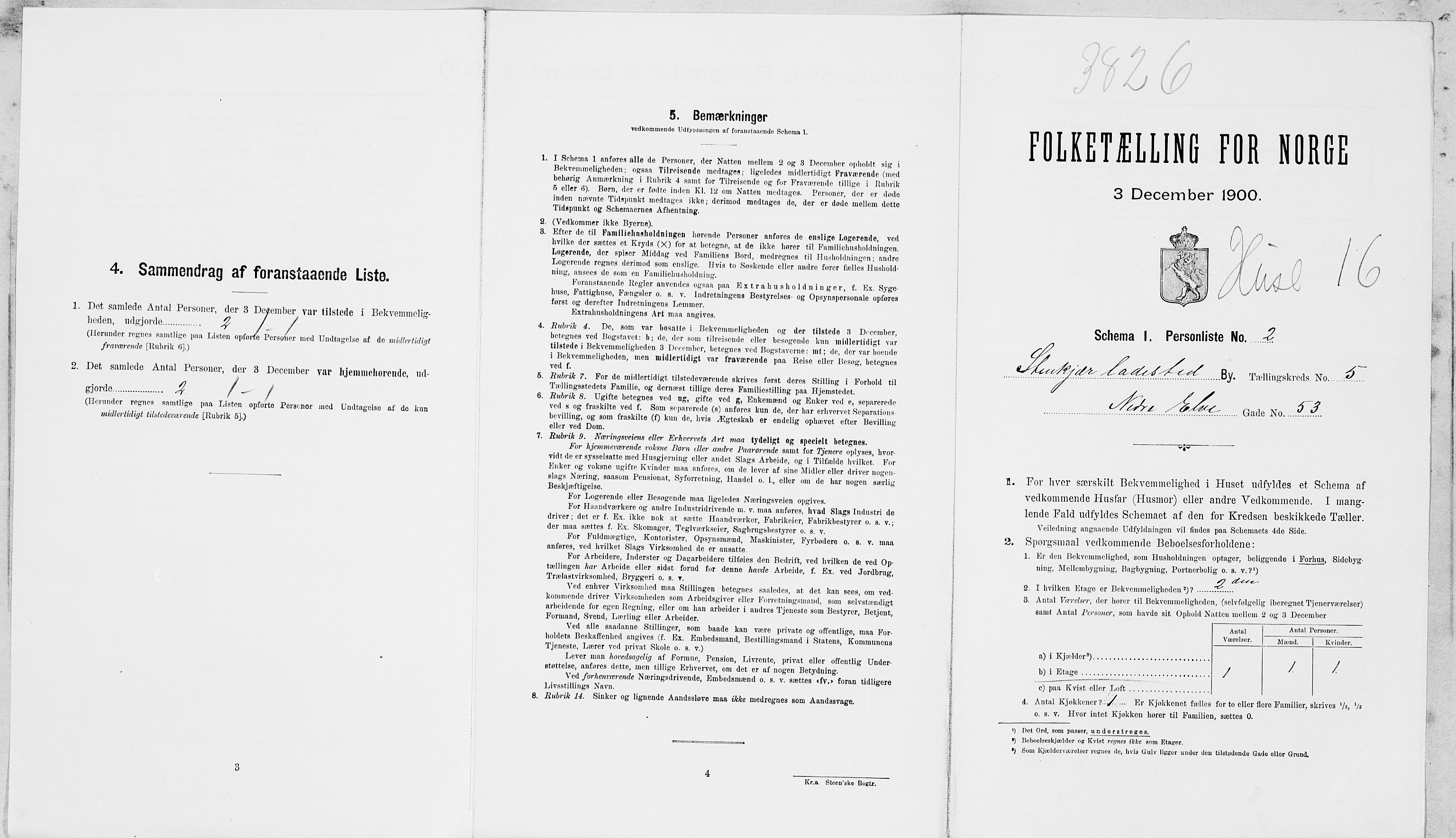 SAT, Folketelling 1900 for 1702 Steinkjer ladested, 1900, s. 553
