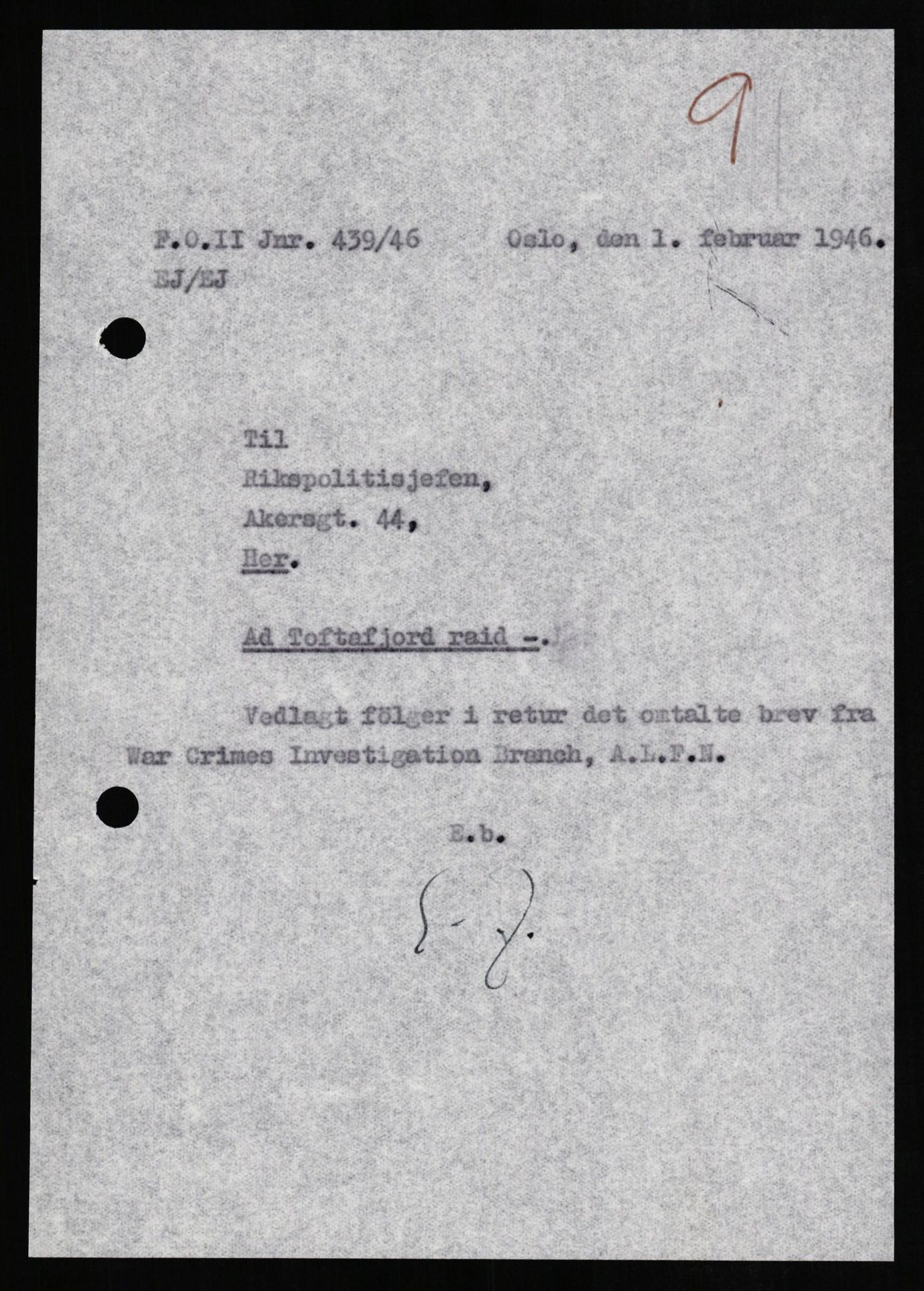 Forsvaret, Forsvarets overkommando II, AV/RA-RAFA-3915/D/Db/L0014: CI Questionaires. Tyske okkupasjonsstyrker i Norge. Tyskere., 1945-1946, s. 392