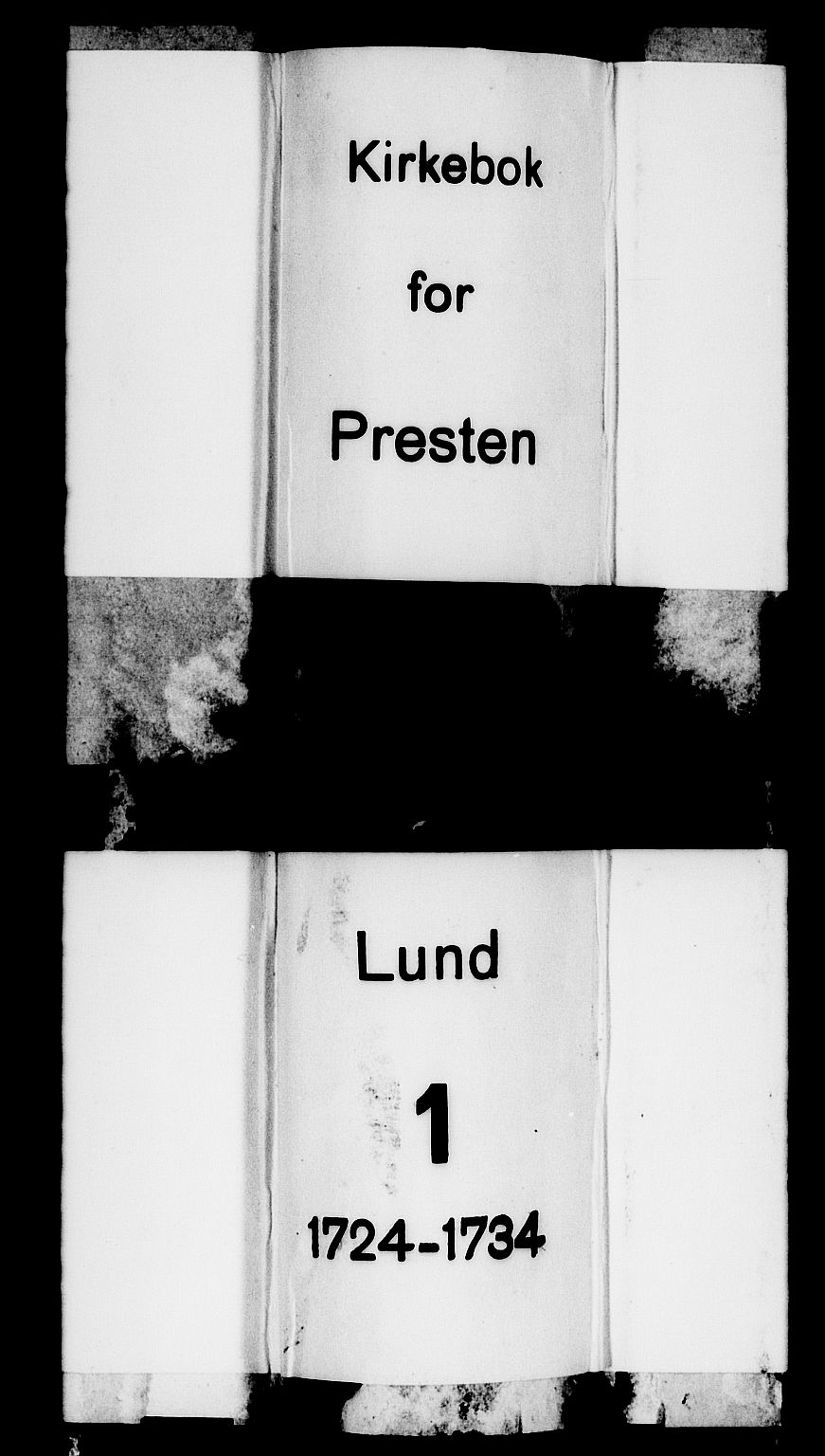 Lund sokneprestkontor, SAST/A-101809/S06/L0001: Ministerialbok nr. A 1, 1724-1737