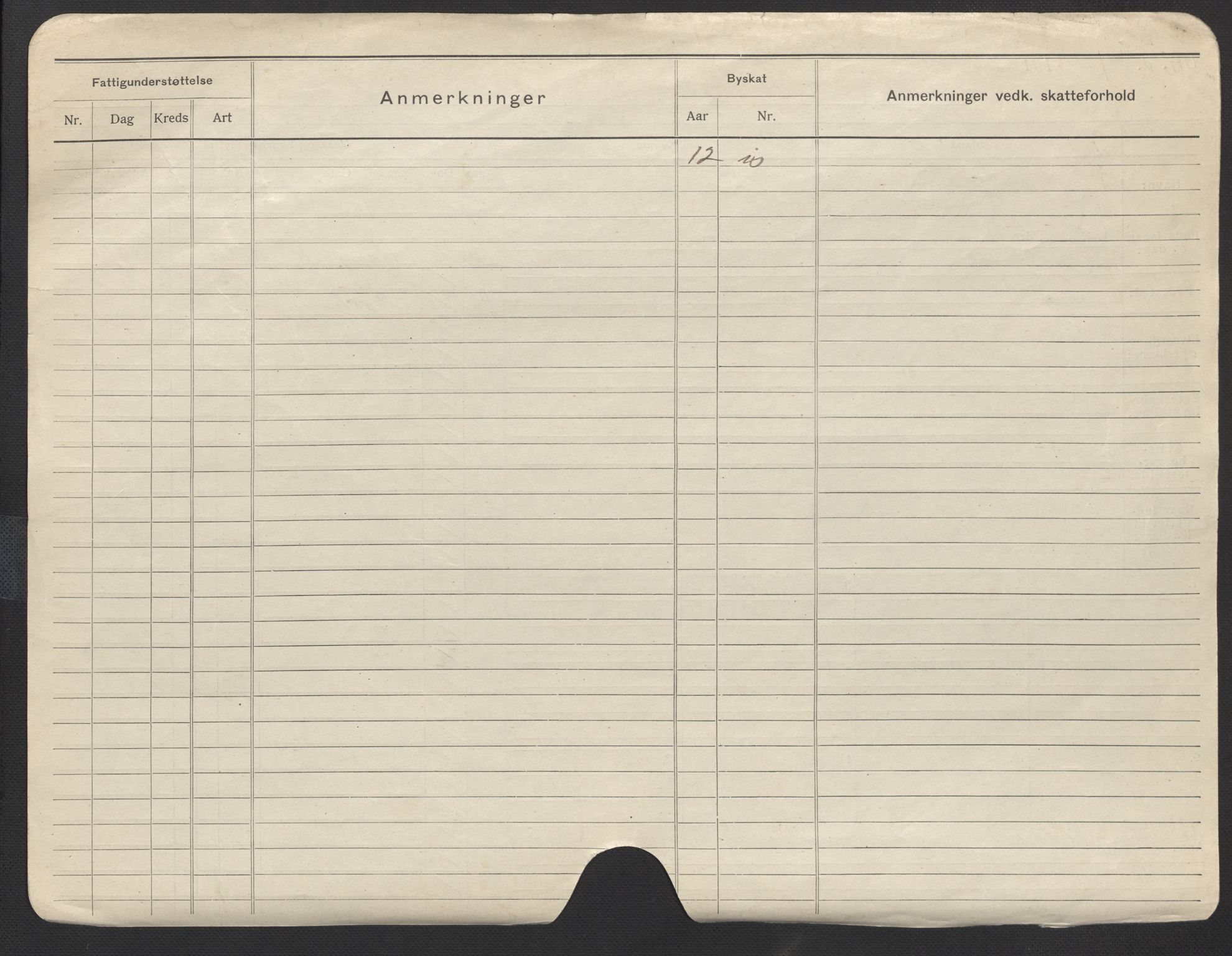 Oslo folkeregister, Registerkort, SAO/A-11715/F/Fa/Fac/L0011: Menn, 1906-1914, s. 3b