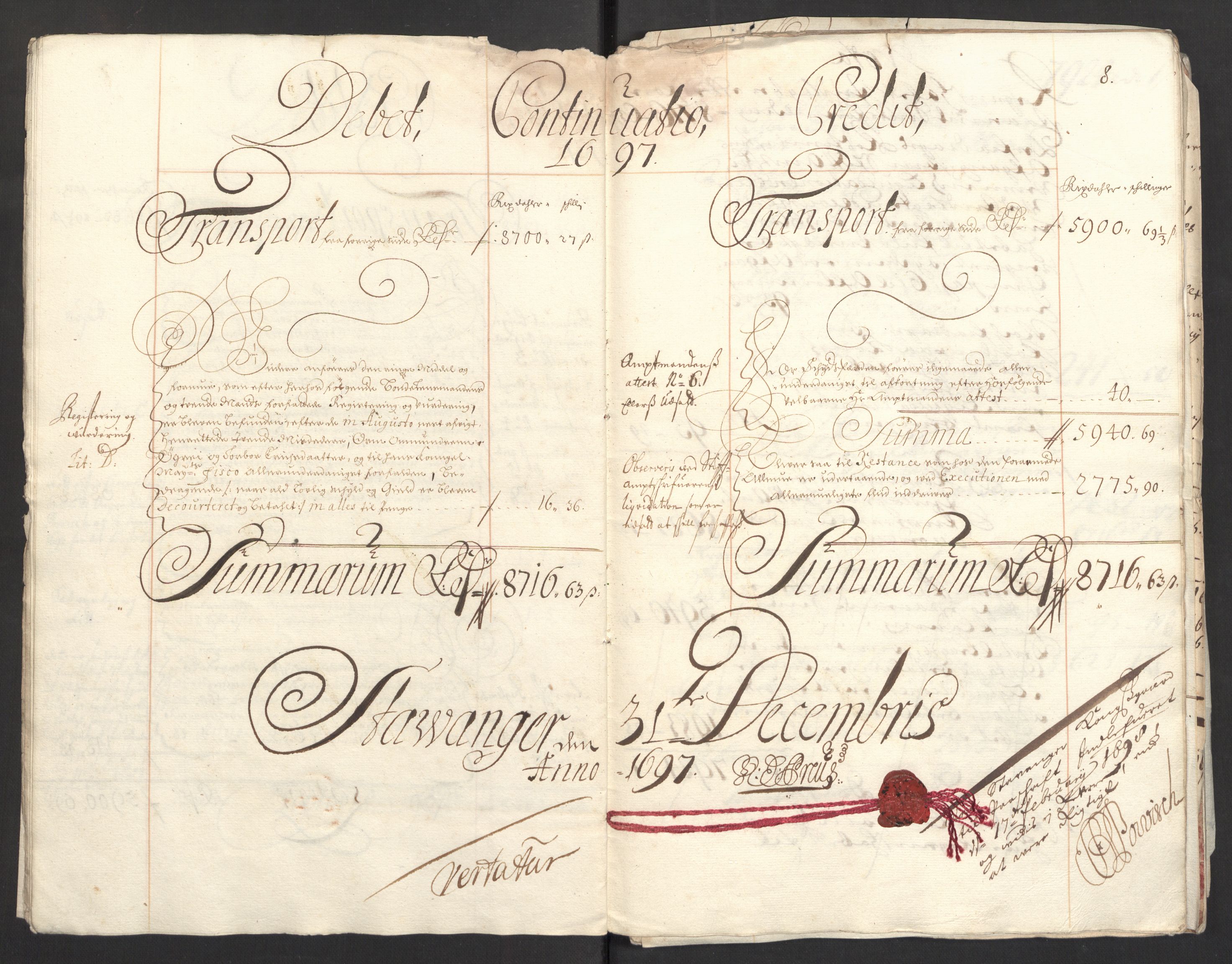 Rentekammeret inntil 1814, Reviderte regnskaper, Fogderegnskap, AV/RA-EA-4092/R46/L2729: Fogderegnskap Jæren og Dalane, 1697-1698, s. 11