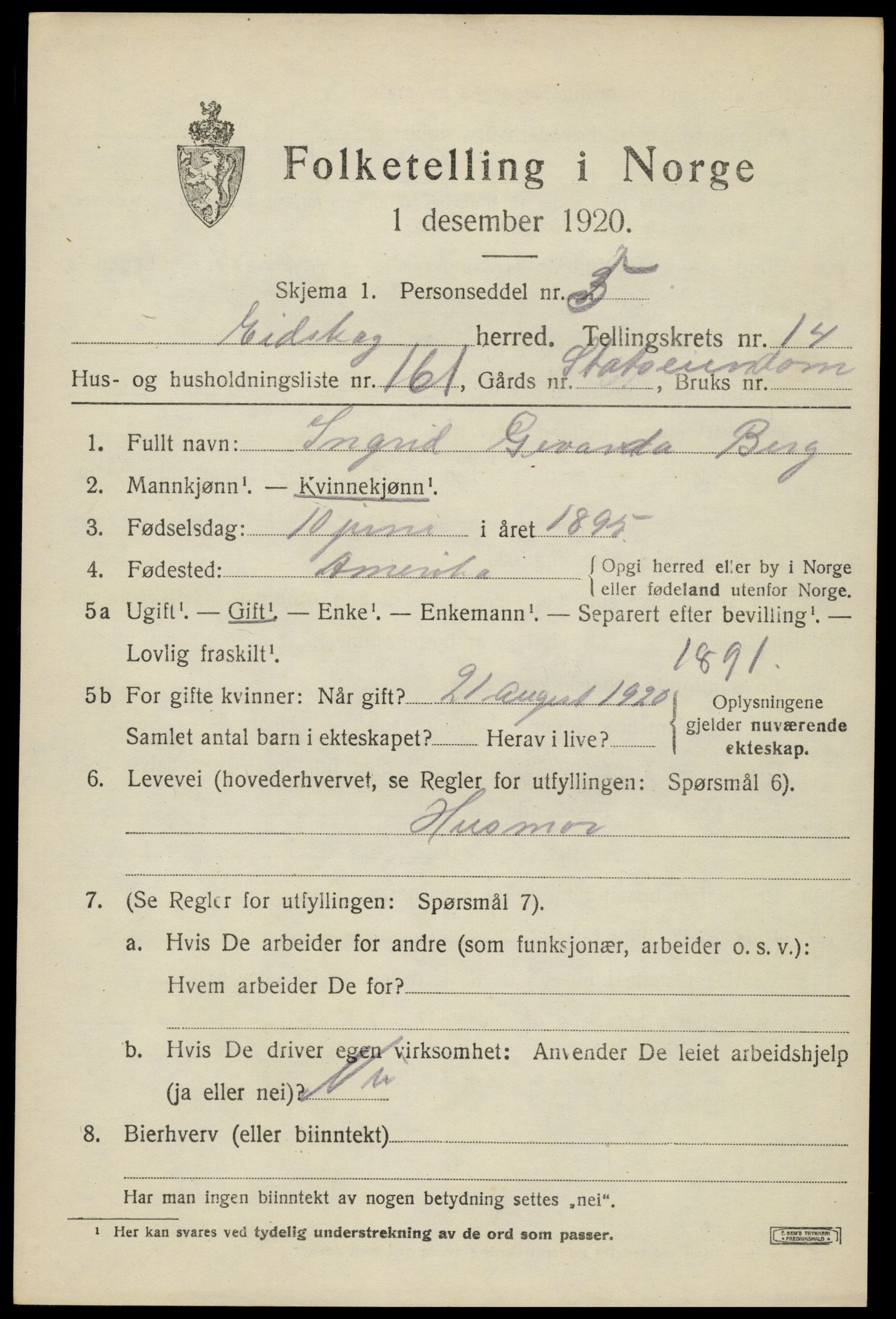 SAH, Folketelling 1920 for 0420 Eidskog herred, 1920, s. 15021
