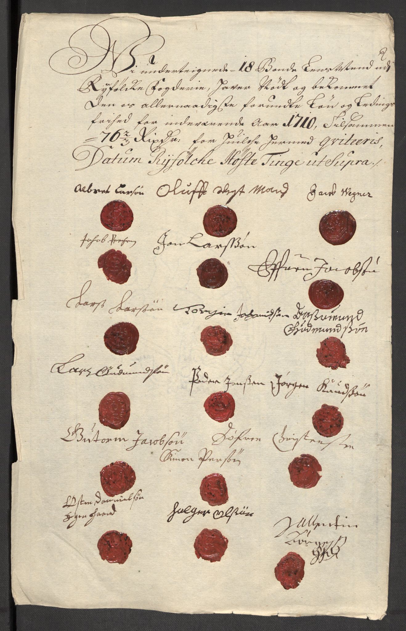 Rentekammeret inntil 1814, Reviderte regnskaper, Fogderegnskap, AV/RA-EA-4092/R47/L2862: Fogderegnskap Ryfylke, 1710, s. 60