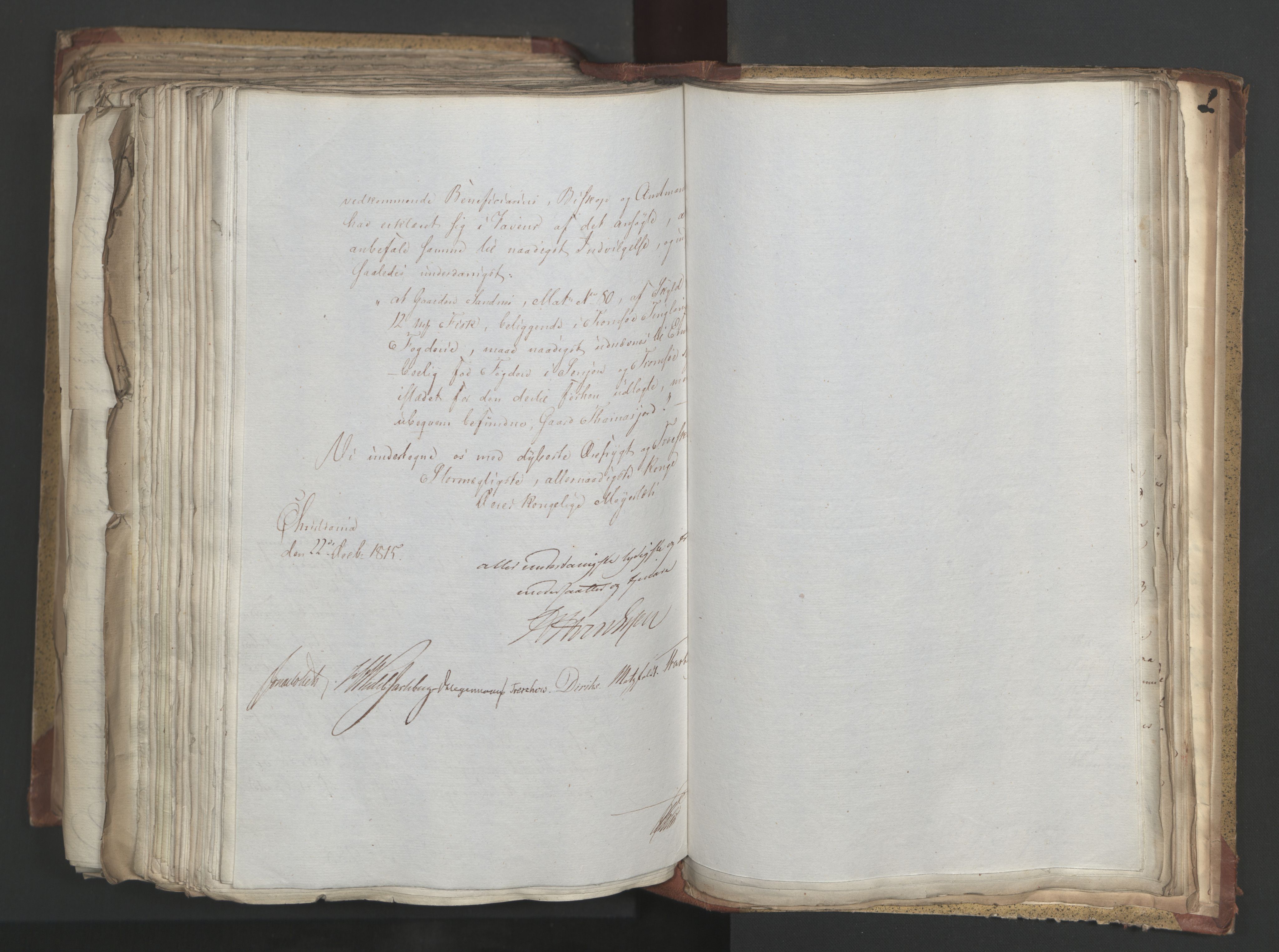 Statsrådsavdelingen i Stockholm, AV/RA-S-1003/D/Da/L0004: Regjeringsinnstillinger nr. 788-999, 1815, s. 461