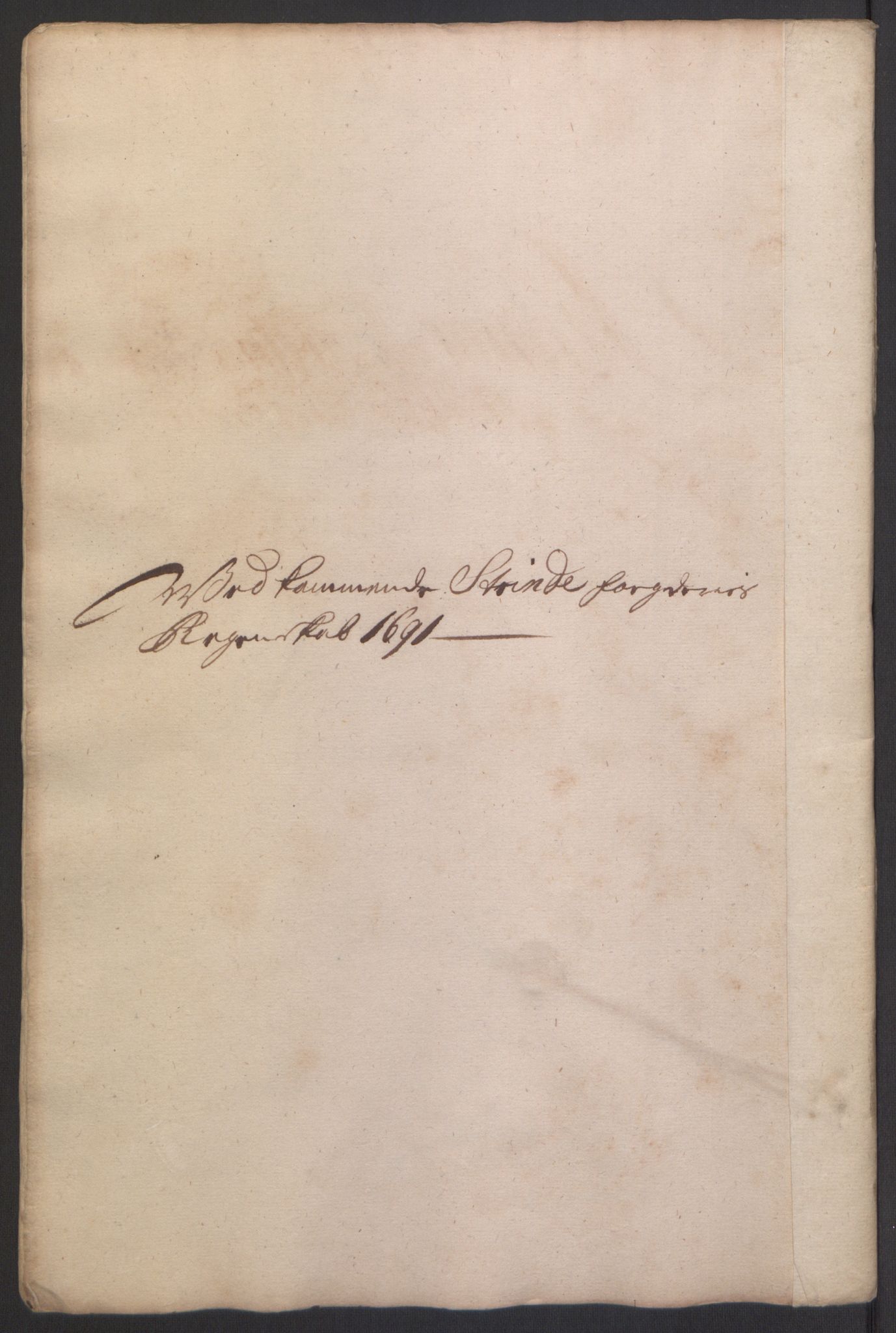 Rentekammeret inntil 1814, Reviderte regnskaper, Fogderegnskap, AV/RA-EA-4092/R61/L4103: Fogderegnskap Strinda og Selbu, 1691-1692, s. 72