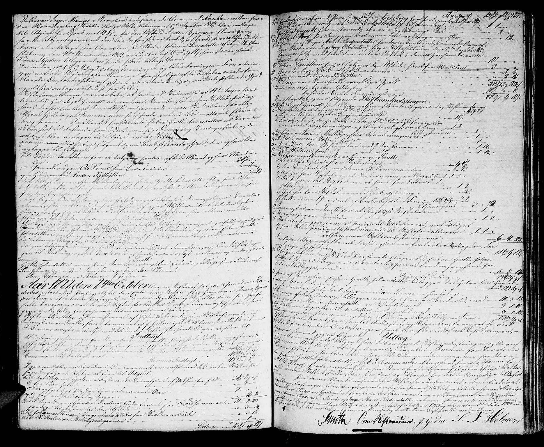 Rakkestad sorenskriveri, SAO/A-10686/H/Hb/L0010: Skifteprotokoller, 1820-1823, s. 326b-327a