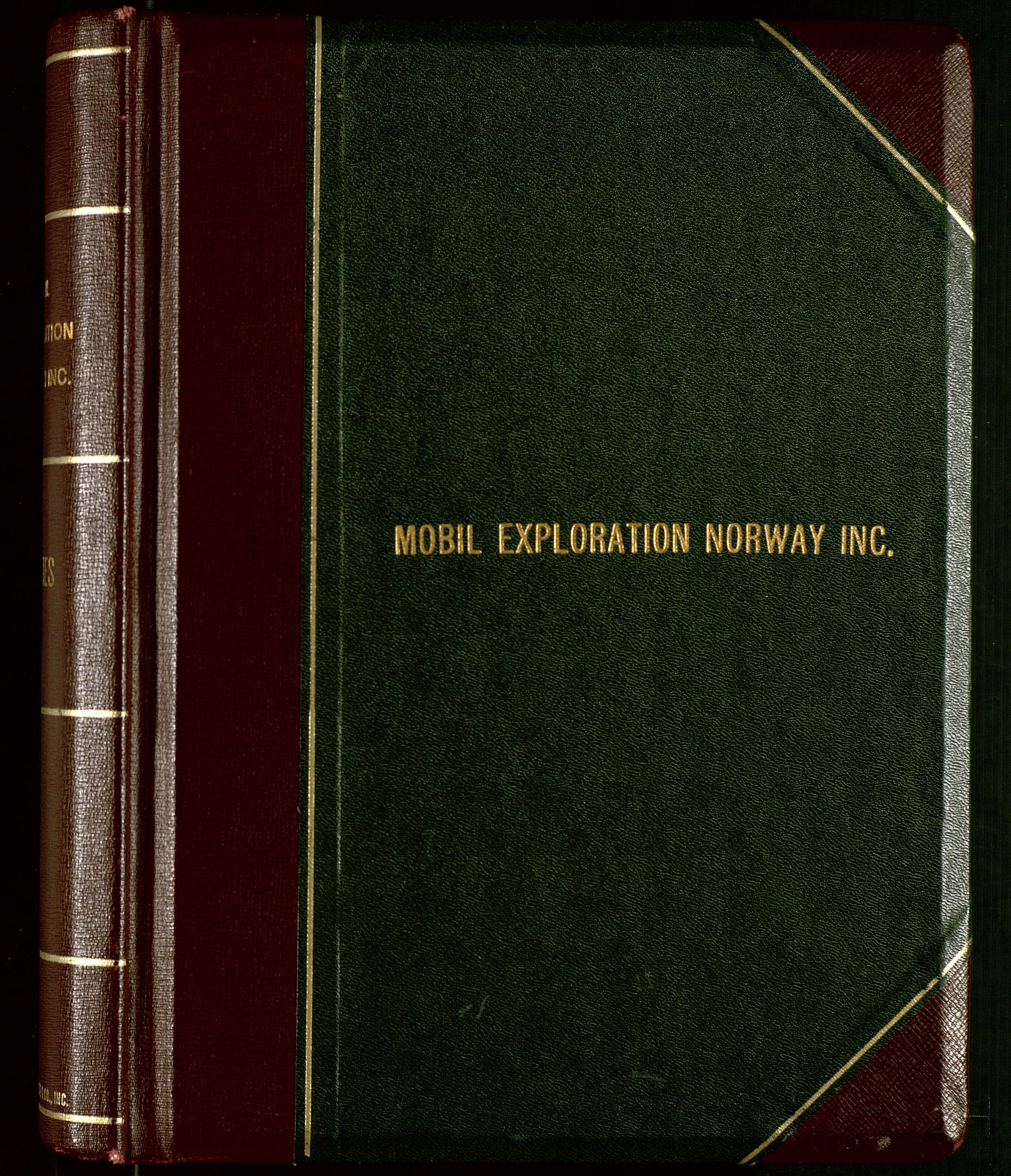 Pa 1578 - Mobil Exploration Norway Incorporated, AV/SAST-A-102024/7/A/Aa/L0001: Styreprotokoll og dokumenter, 1973-1998